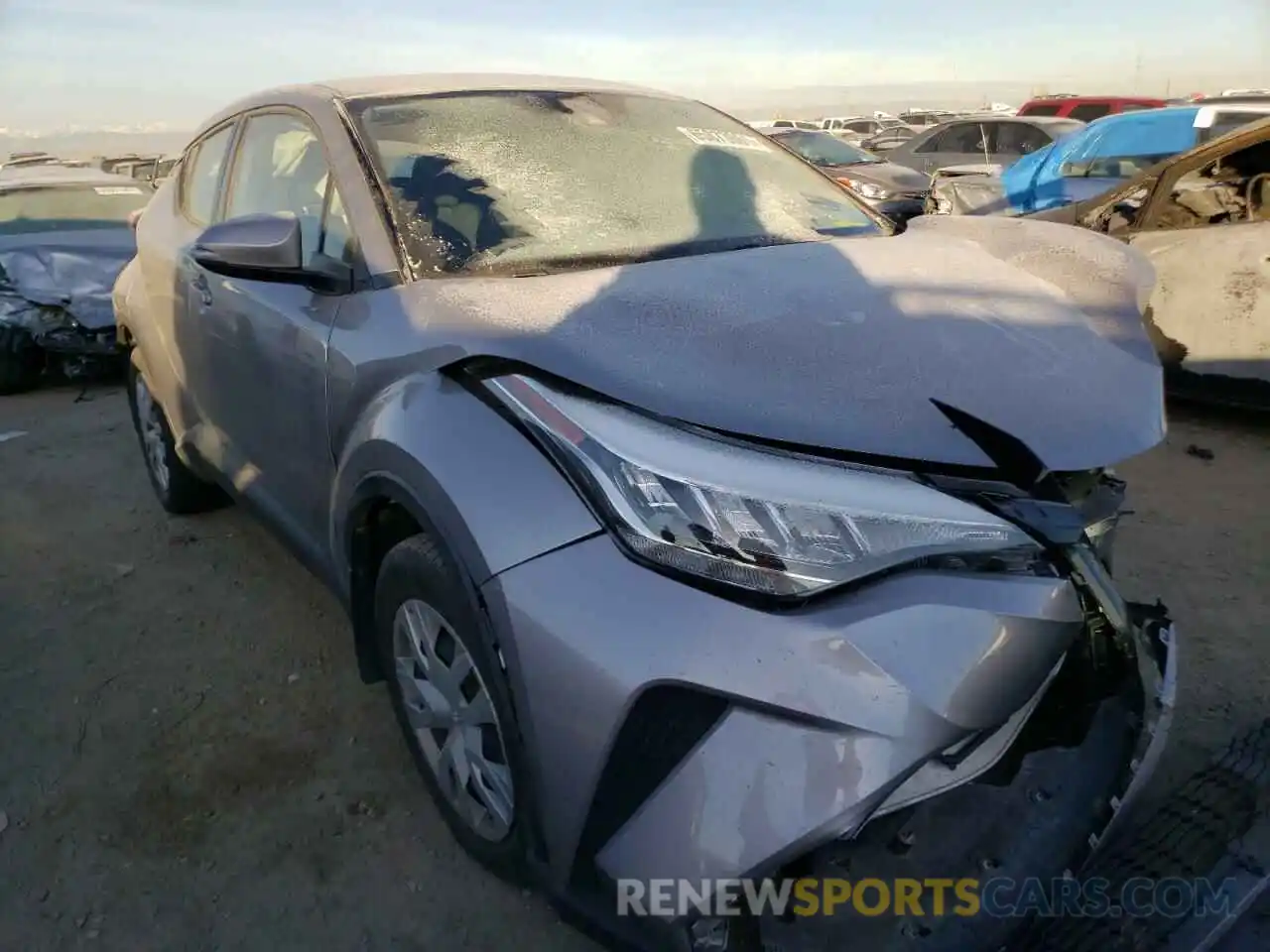 1 Photograph of a damaged car JTNKHMBX5L1064077 TOYOTA C-HR 2020