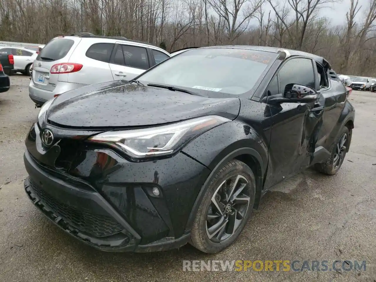 2 Photograph of a damaged car JTNKHMBX5L1064144 TOYOTA C-HR 2020