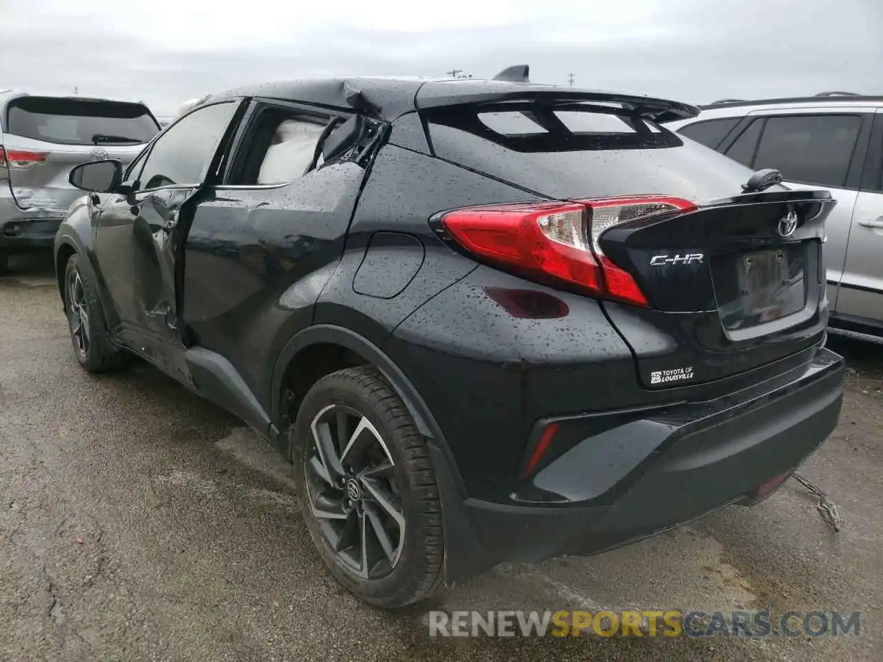 3 Photograph of a damaged car JTNKHMBX5L1064144 TOYOTA C-HR 2020