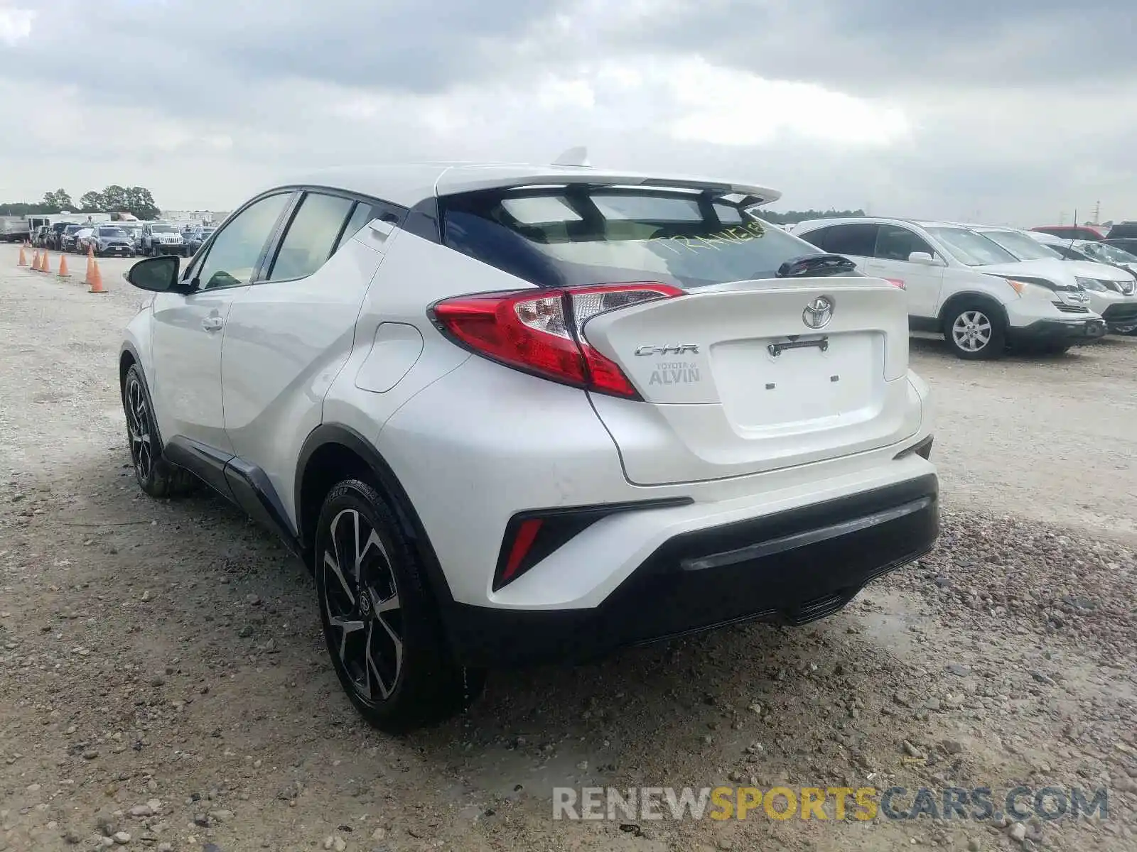 3 Photograph of a damaged car JTNKHMBX5L1066184 TOYOTA C-HR 2020