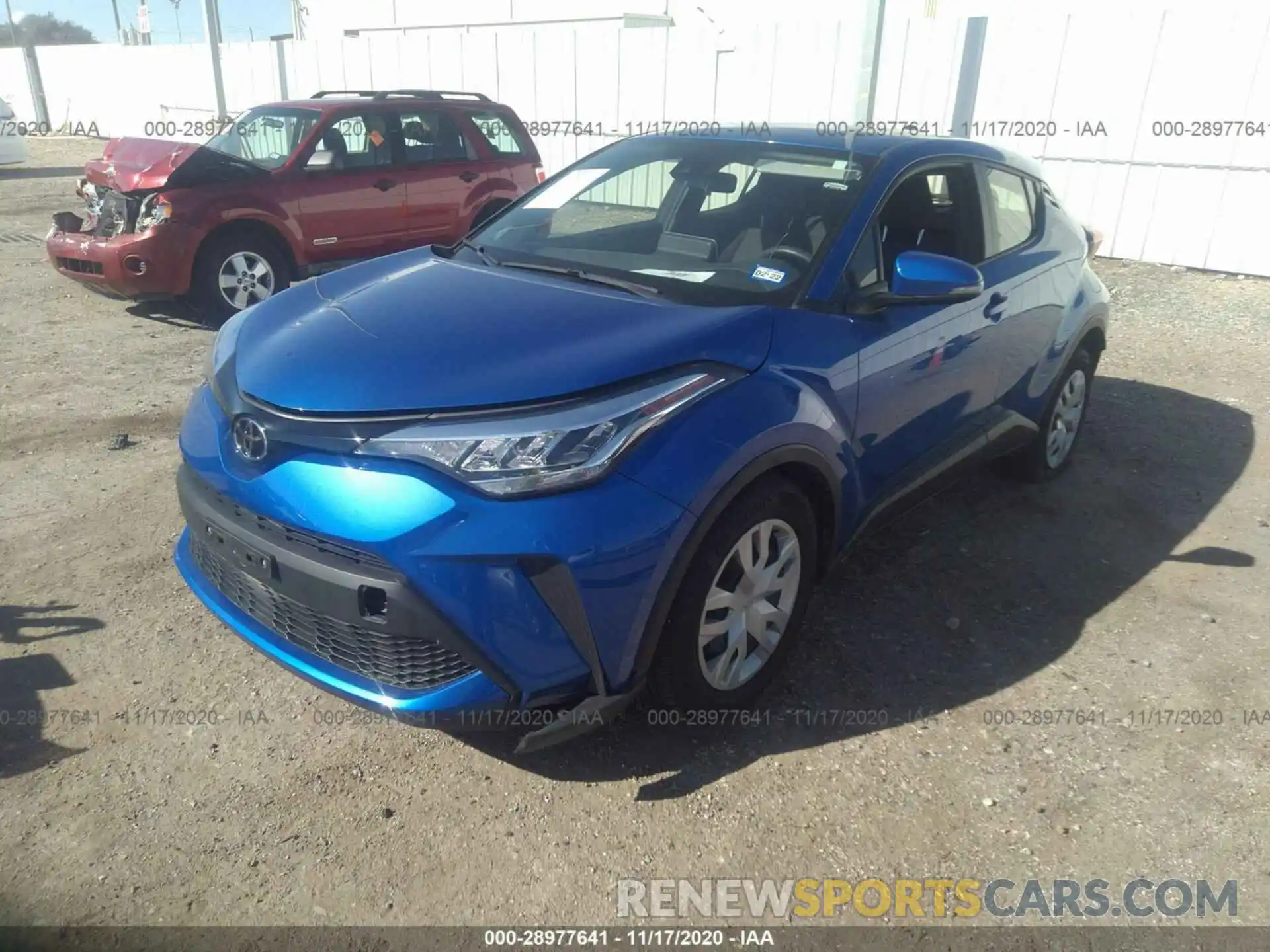 2 Photograph of a damaged car JTNKHMBX5L1067237 TOYOTA C-HR 2020