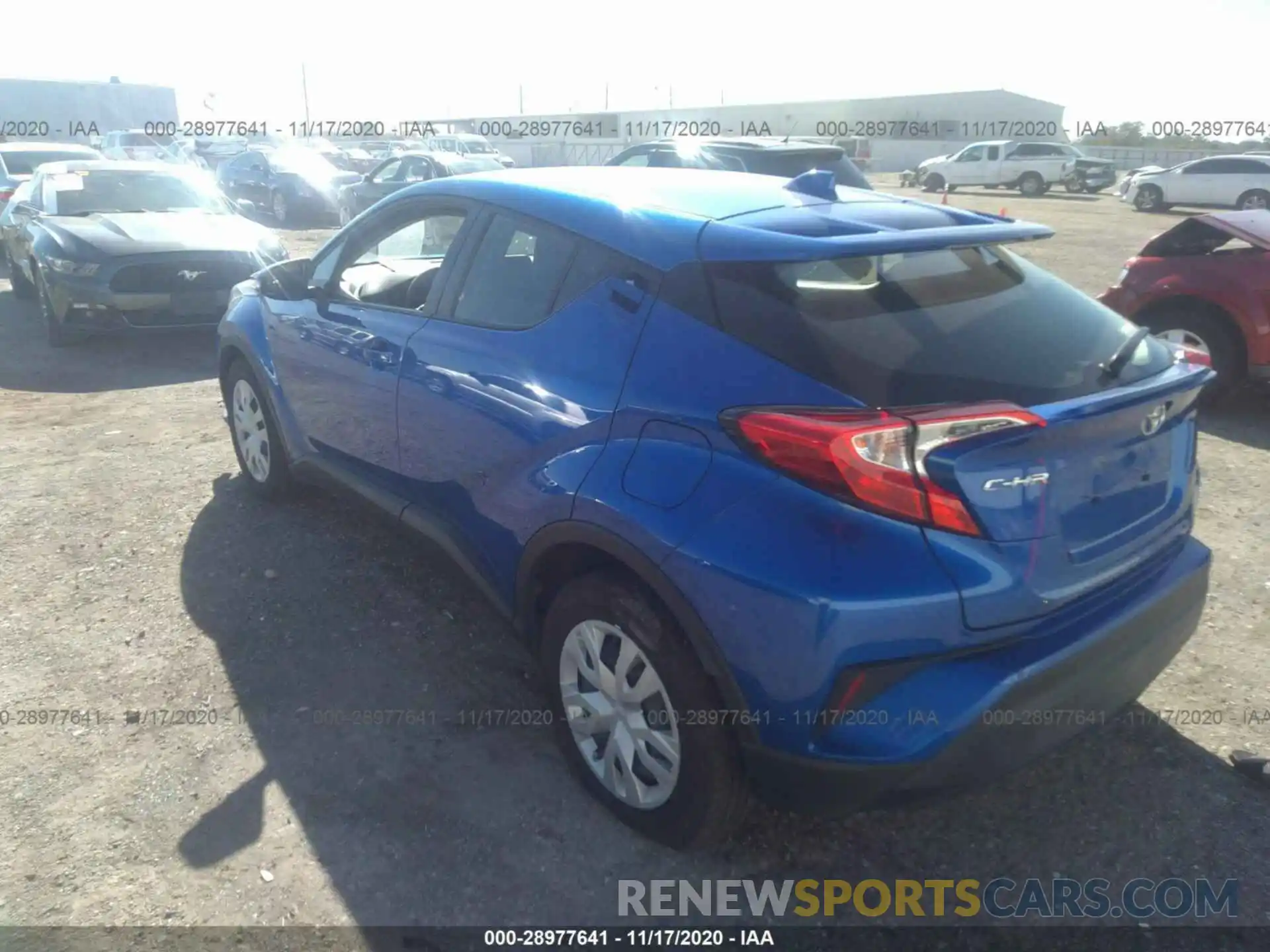 3 Photograph of a damaged car JTNKHMBX5L1067237 TOYOTA C-HR 2020