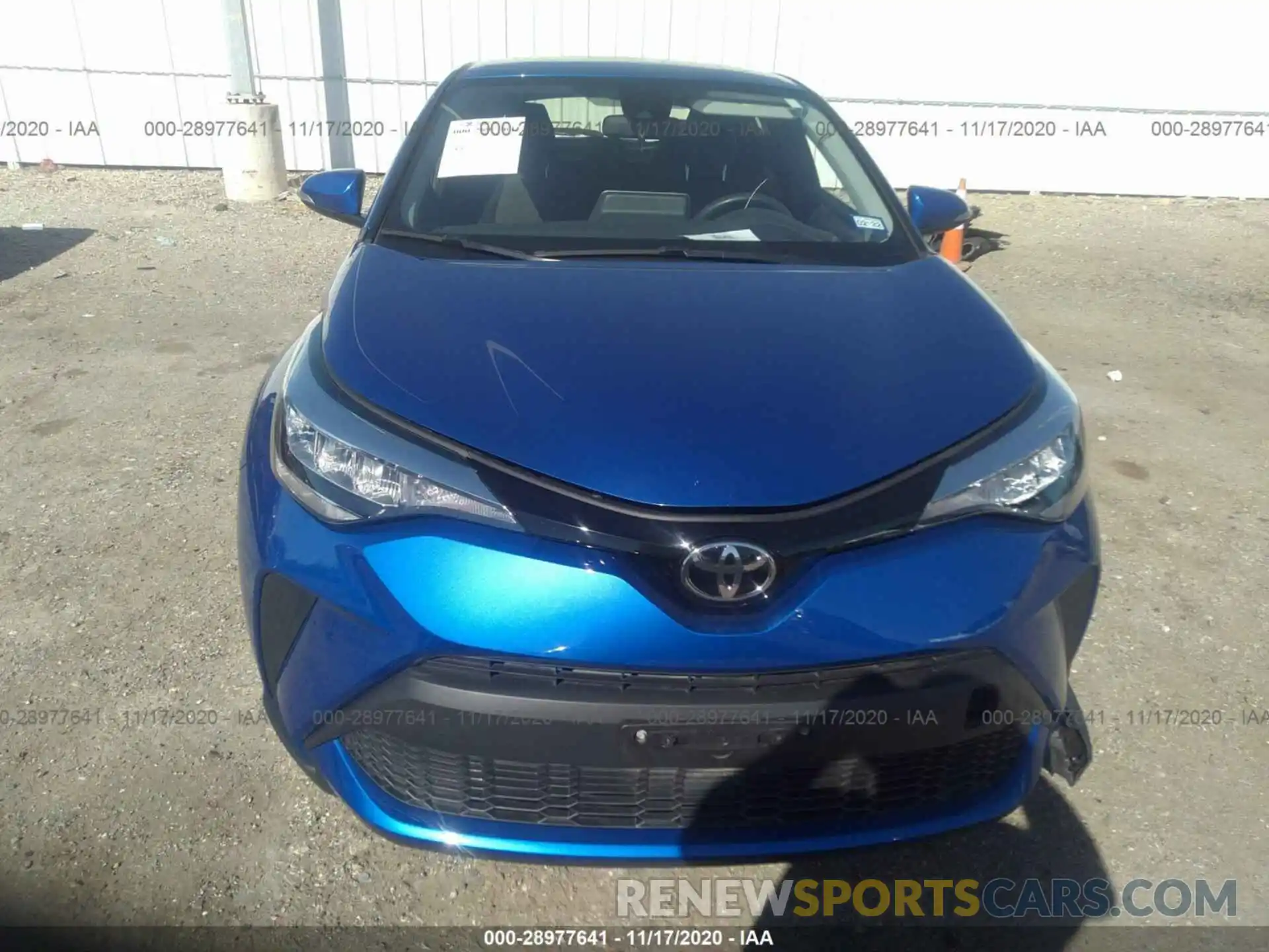 6 Photograph of a damaged car JTNKHMBX5L1067237 TOYOTA C-HR 2020