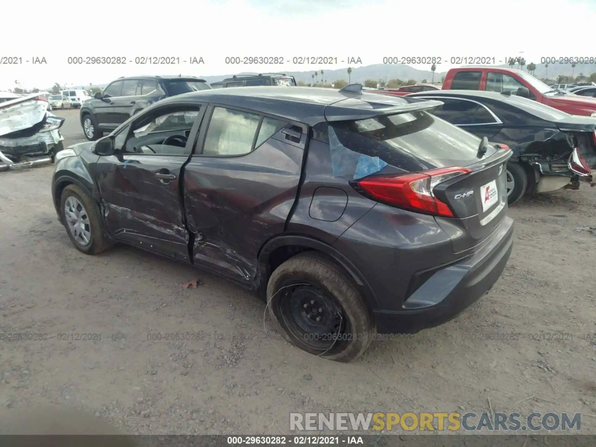 6 Photograph of a damaged car JTNKHMBX5L1067495 TOYOTA C-HR 2020