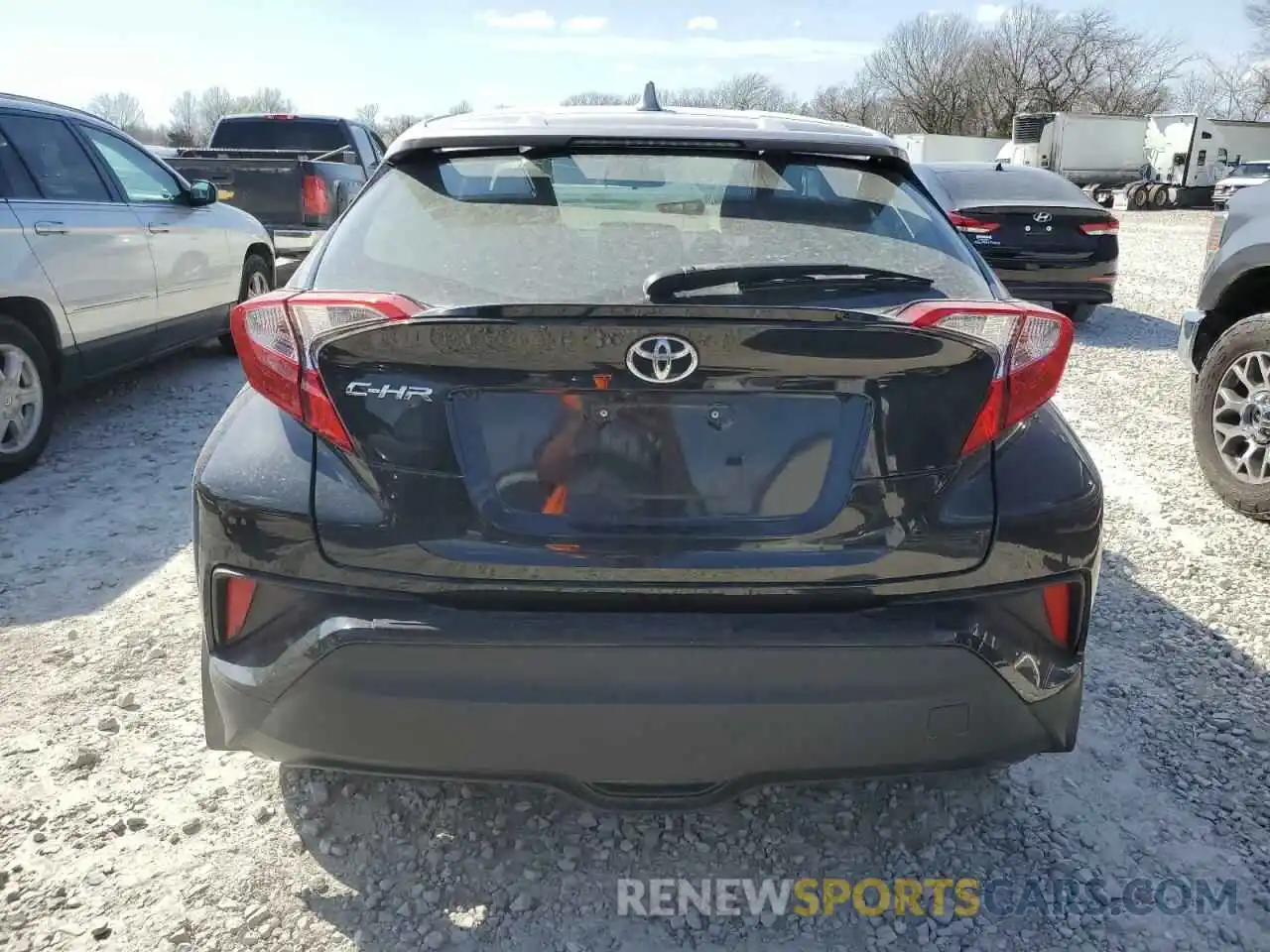 6 Photograph of a damaged car JTNKHMBX5L1069280 TOYOTA C-HR 2020