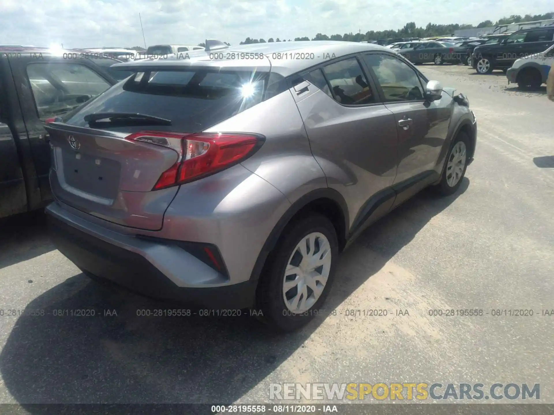 4 Photograph of a damaged car JTNKHMBX5L1069733 TOYOTA C-HR 2020