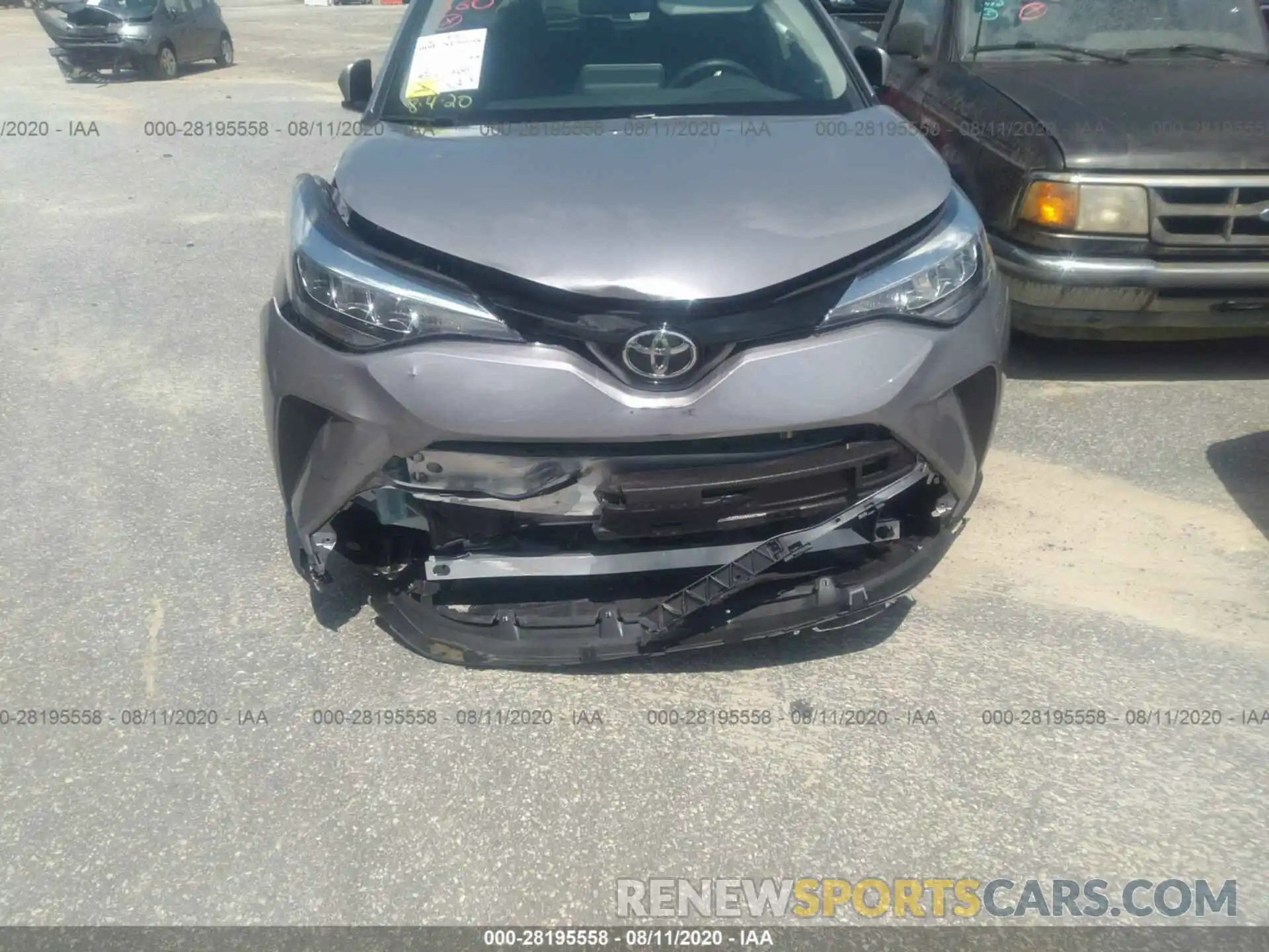 6 Photograph of a damaged car JTNKHMBX5L1069733 TOYOTA C-HR 2020