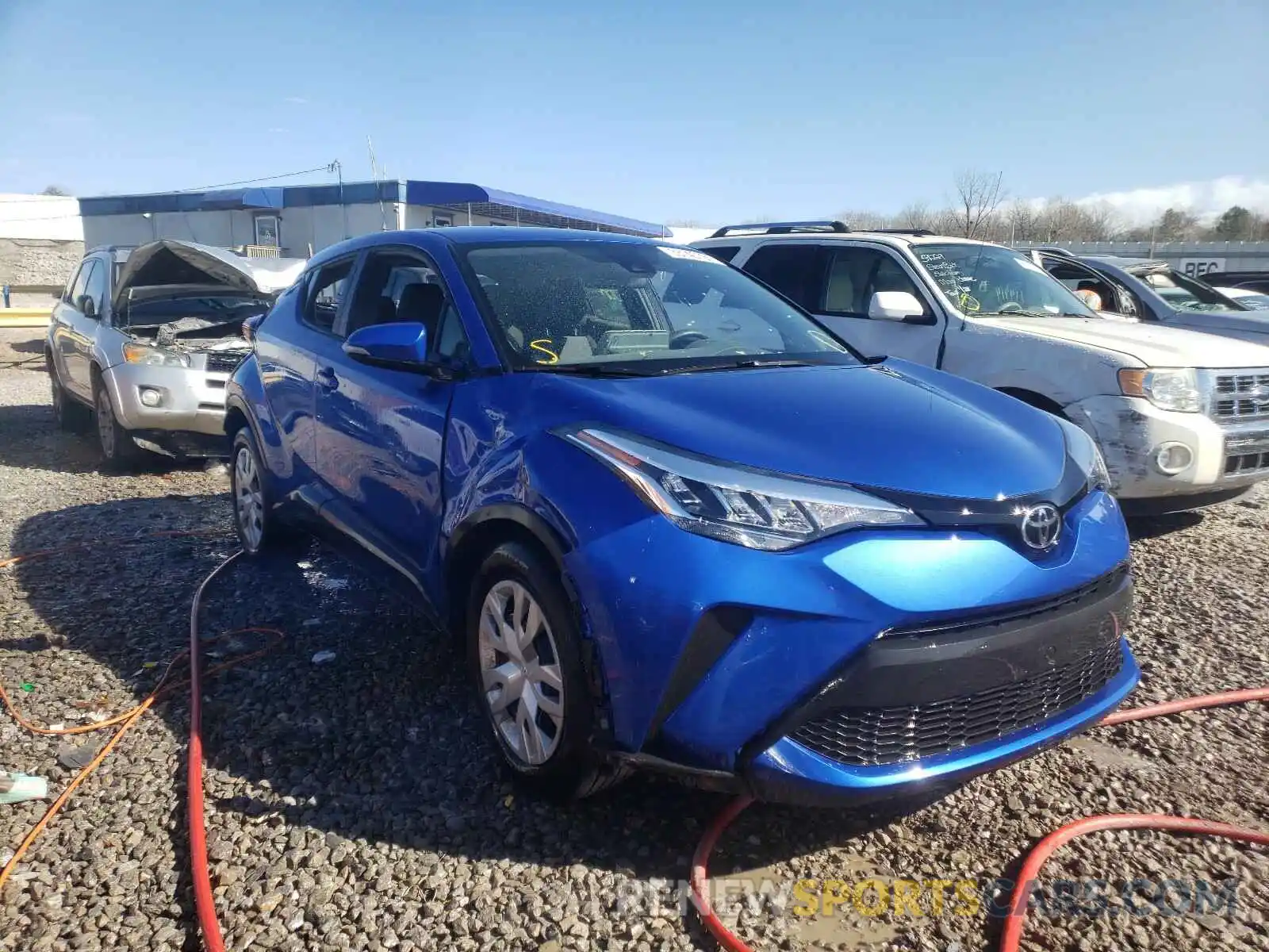 1 Photograph of a damaged car JTNKHMBX5L1071353 TOYOTA C-HR 2020