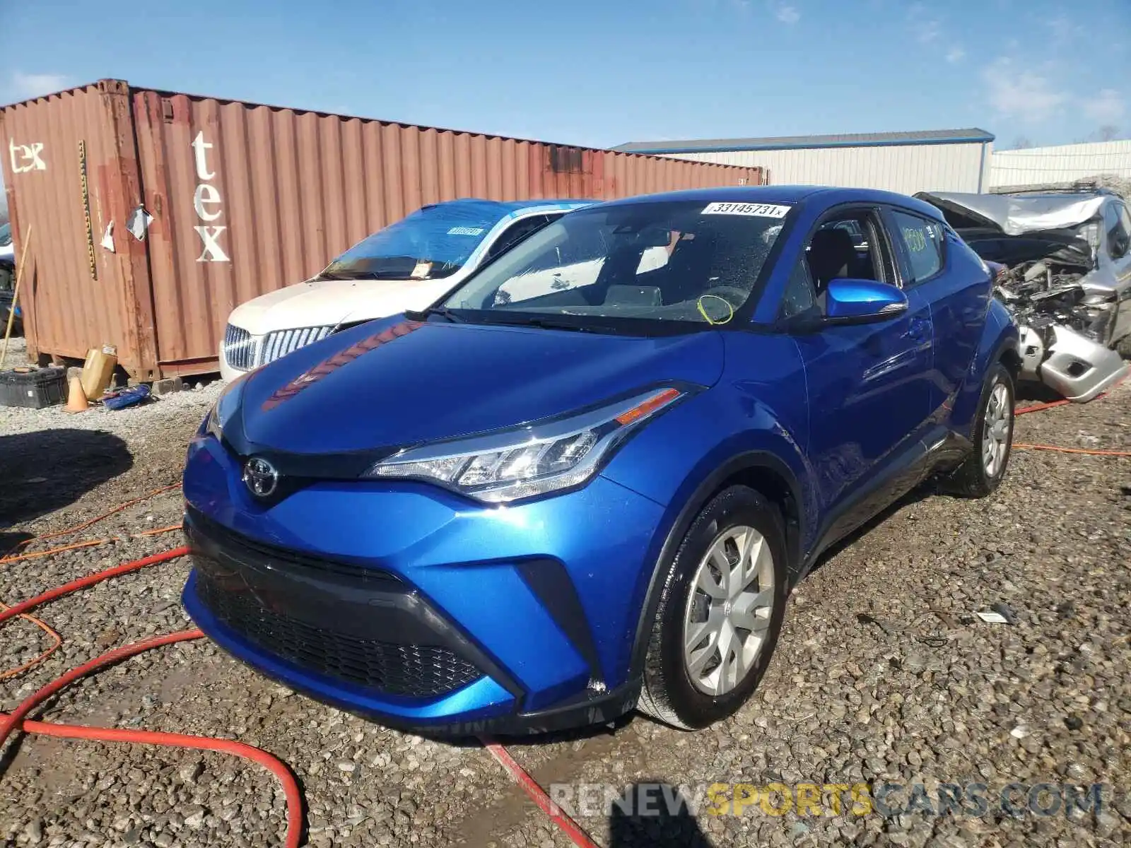 2 Photograph of a damaged car JTNKHMBX5L1071353 TOYOTA C-HR 2020