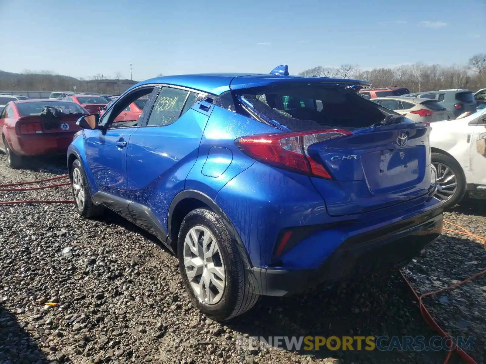 3 Photograph of a damaged car JTNKHMBX5L1071353 TOYOTA C-HR 2020