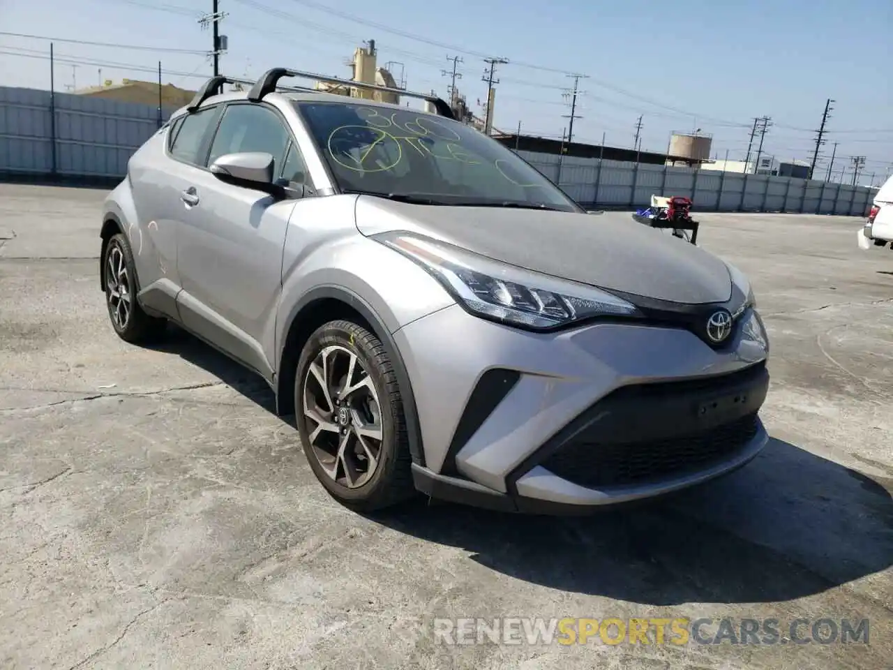 1 Photograph of a damaged car JTNKHMBX5L1072891 TOYOTA C-HR 2020