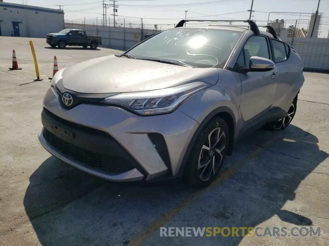 2 Photograph of a damaged car JTNKHMBX5L1072891 TOYOTA C-HR 2020