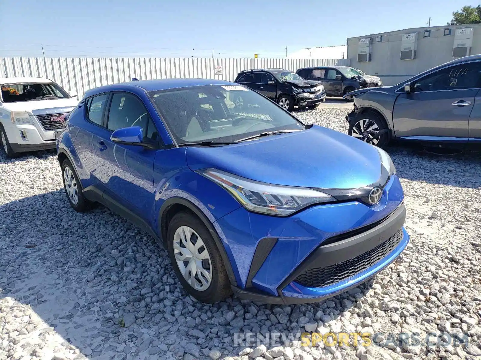 1 Photograph of a damaged car JTNKHMBX5L1073538 TOYOTA C-HR 2020