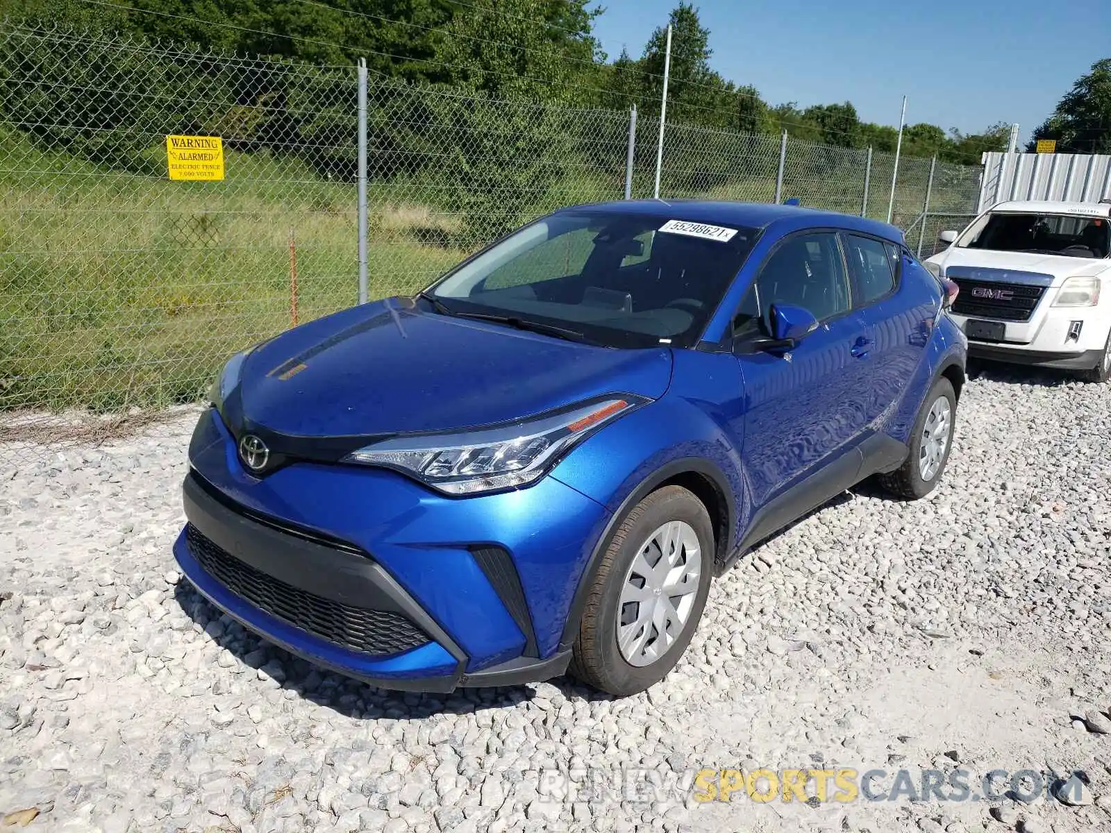 2 Photograph of a damaged car JTNKHMBX5L1073538 TOYOTA C-HR 2020