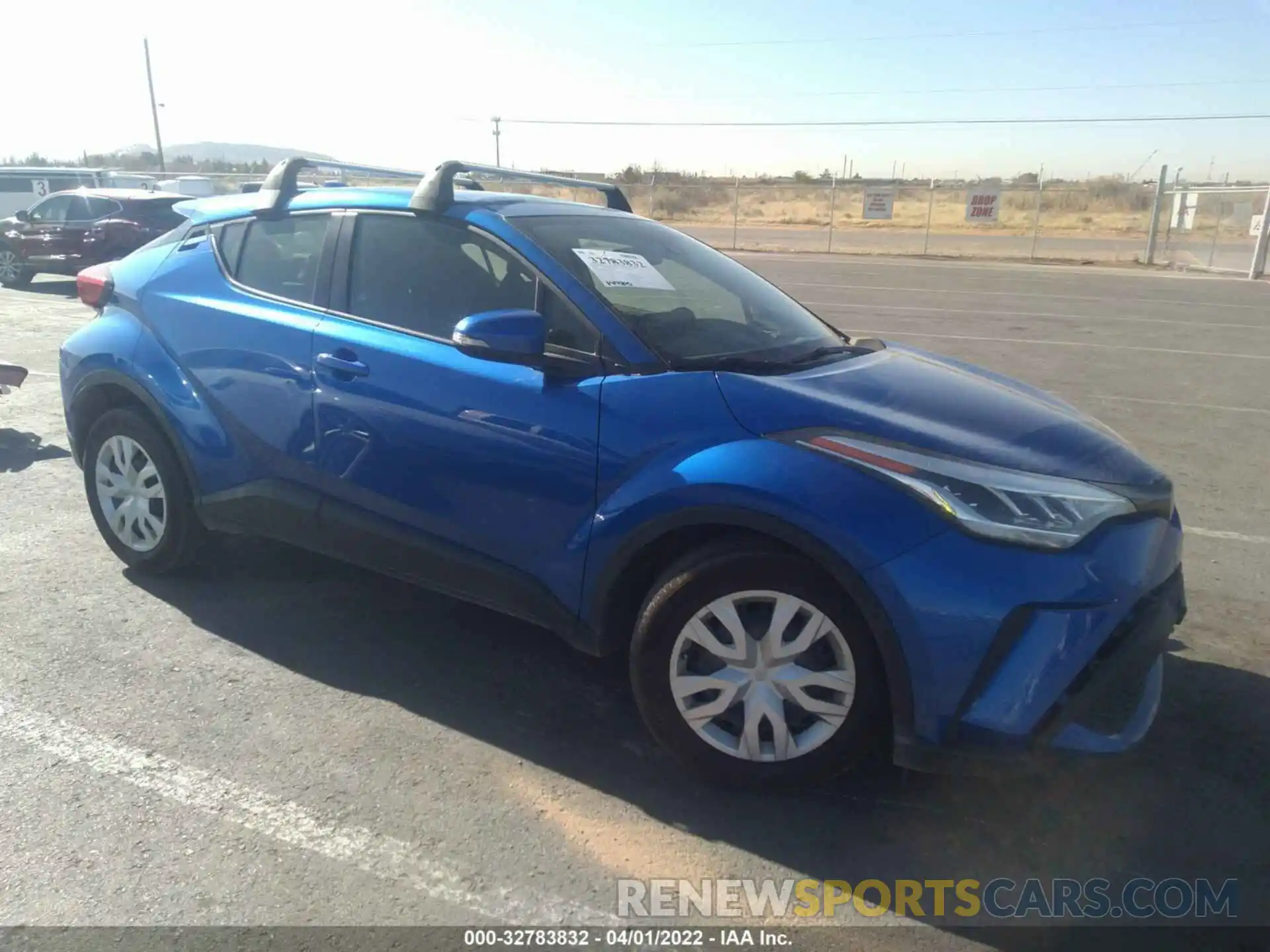 1 Photograph of a damaged car JTNKHMBX5L1073815 TOYOTA C-HR 2020