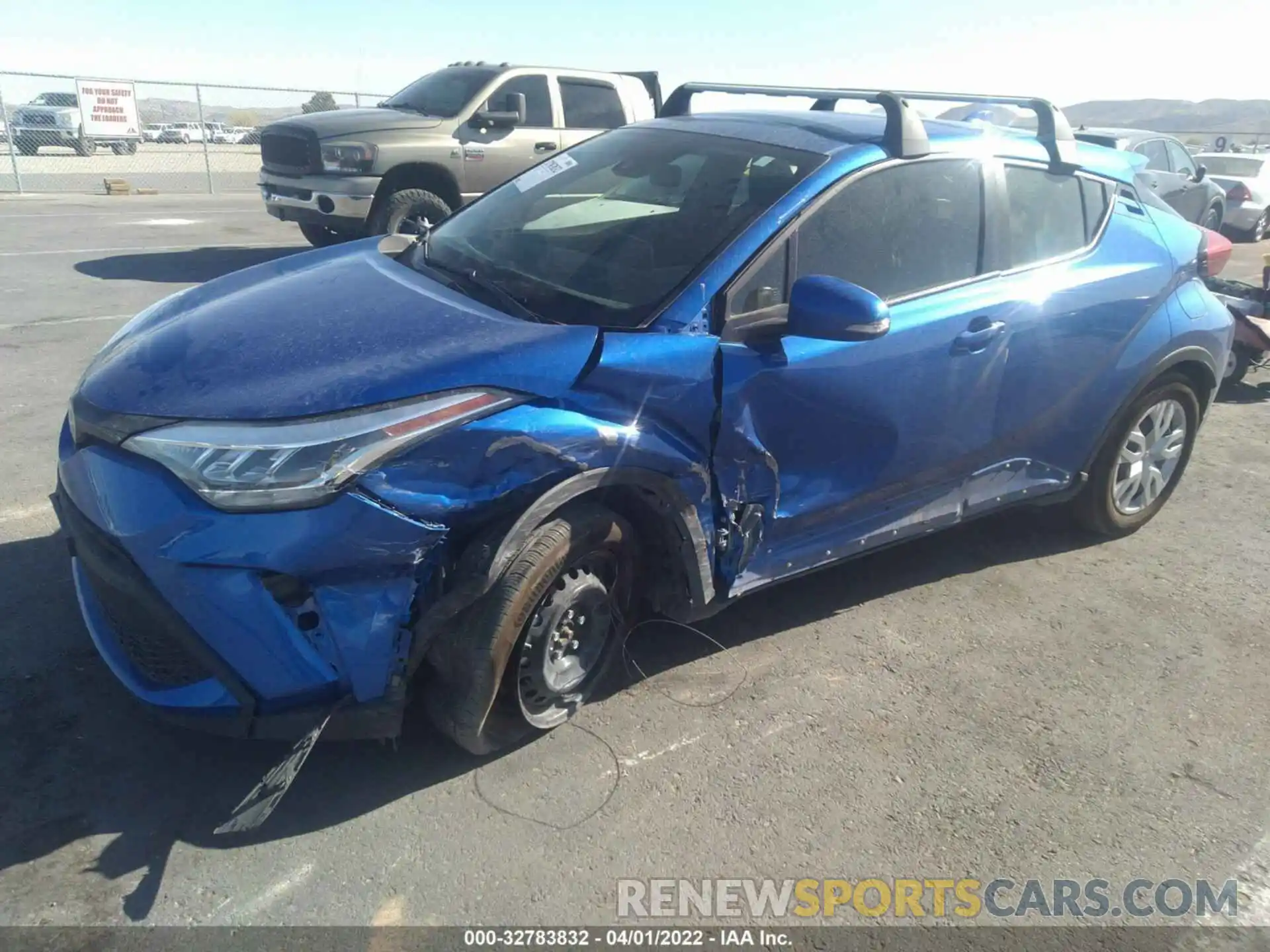 2 Photograph of a damaged car JTNKHMBX5L1073815 TOYOTA C-HR 2020