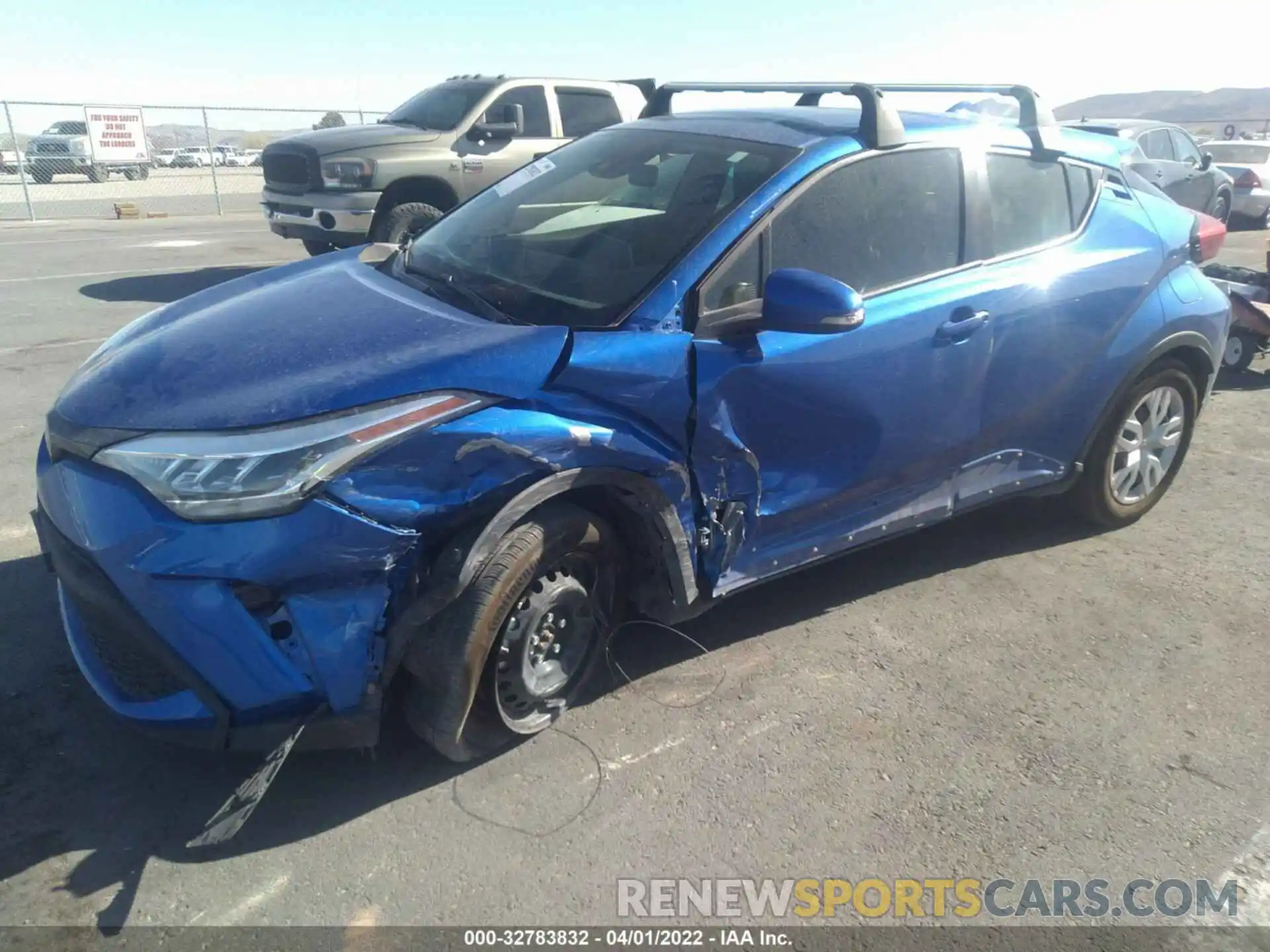 6 Photograph of a damaged car JTNKHMBX5L1073815 TOYOTA C-HR 2020