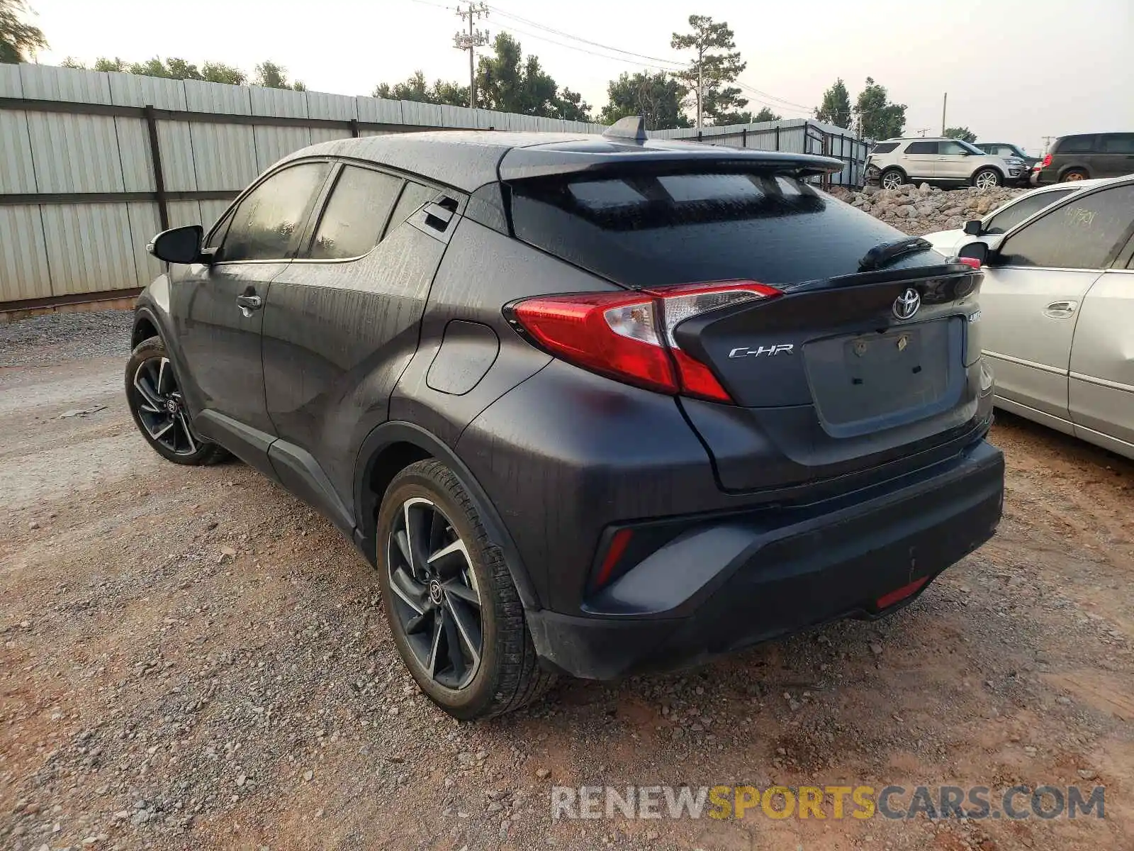 3 Photograph of a damaged car JTNKHMBX5L1074771 TOYOTA C-HR 2020