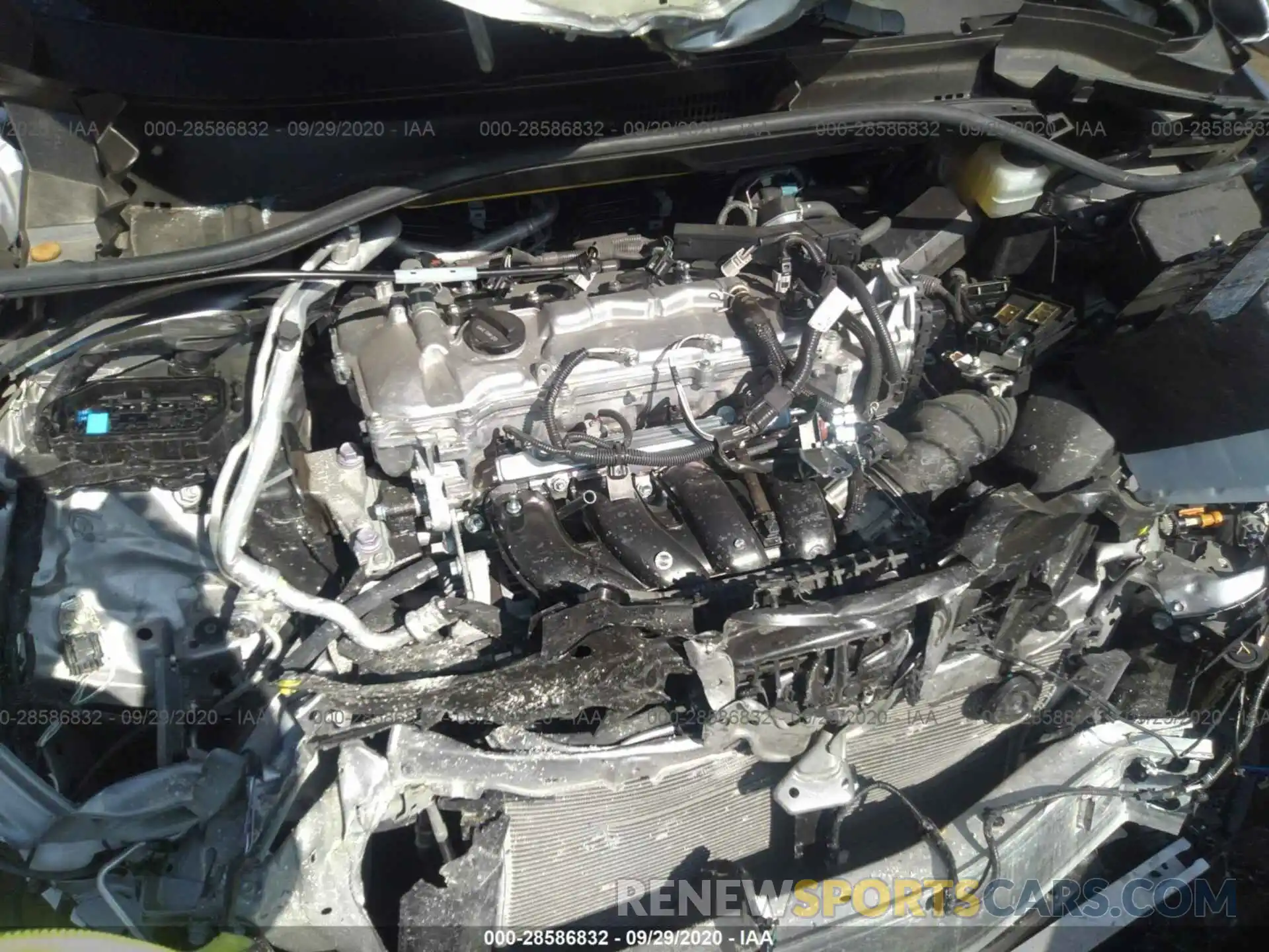 10 Photograph of a damaged car JTNKHMBX5L1075452 TOYOTA C-HR 2020