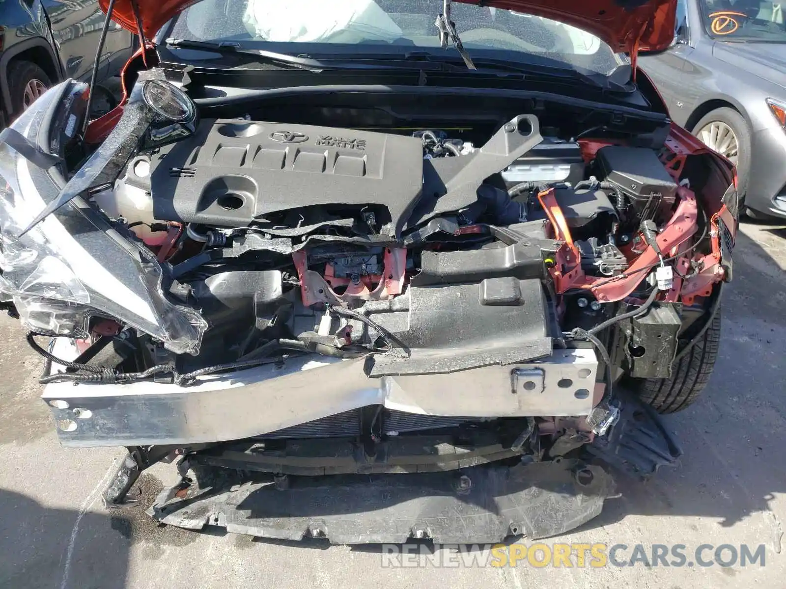 9 Photograph of a damaged car JTNKHMBX5L1075712 TOYOTA C-HR 2020