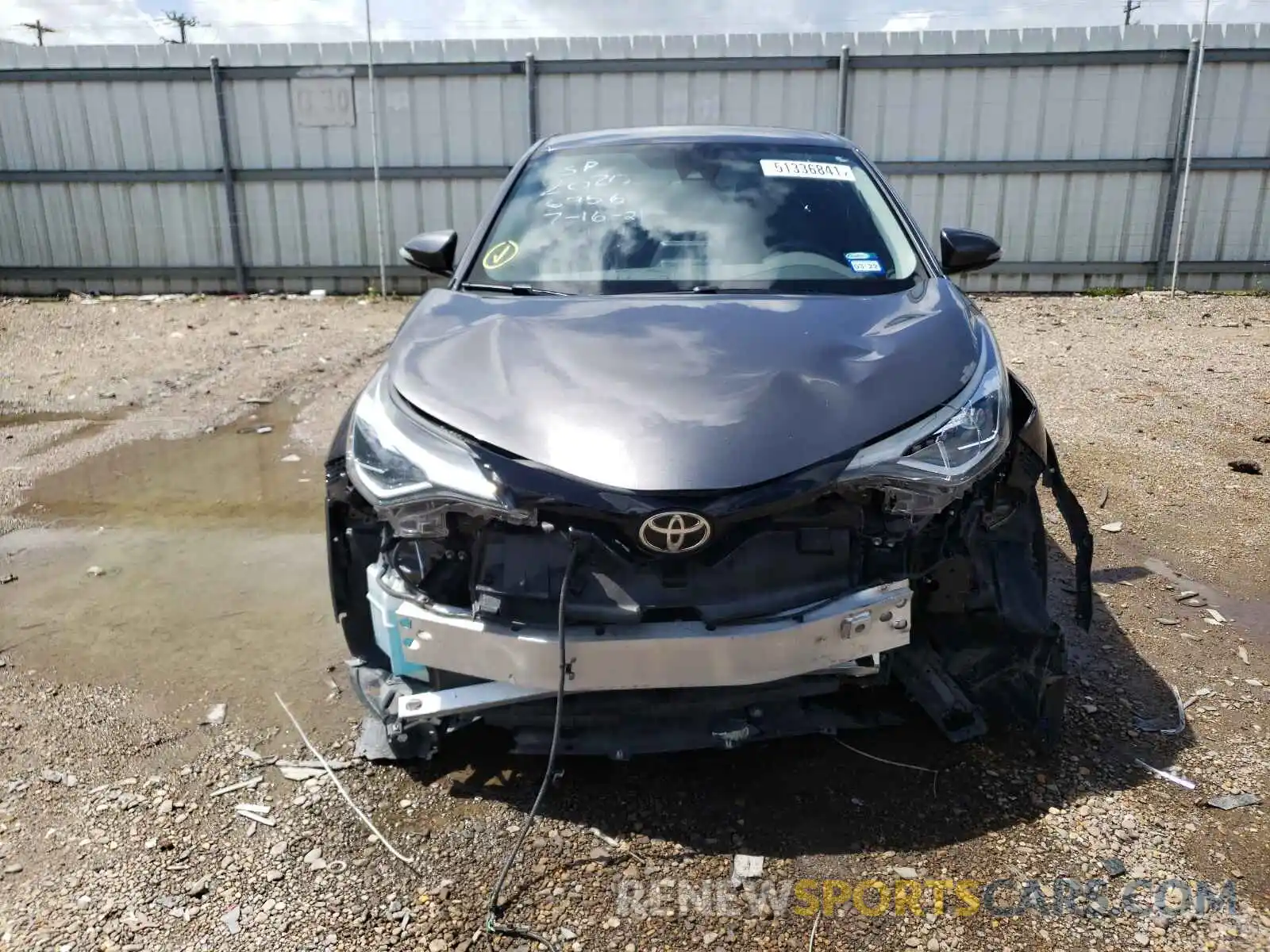 7 Photograph of a damaged car JTNKHMBX5L1076956 TOYOTA C-HR 2020