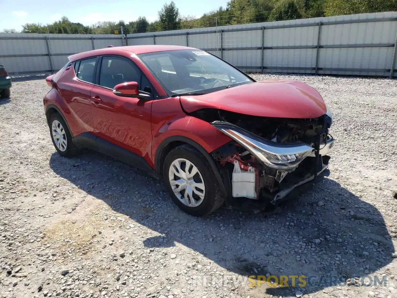 1 Photograph of a damaged car JTNKHMBX5L1077721 TOYOTA C-HR 2020