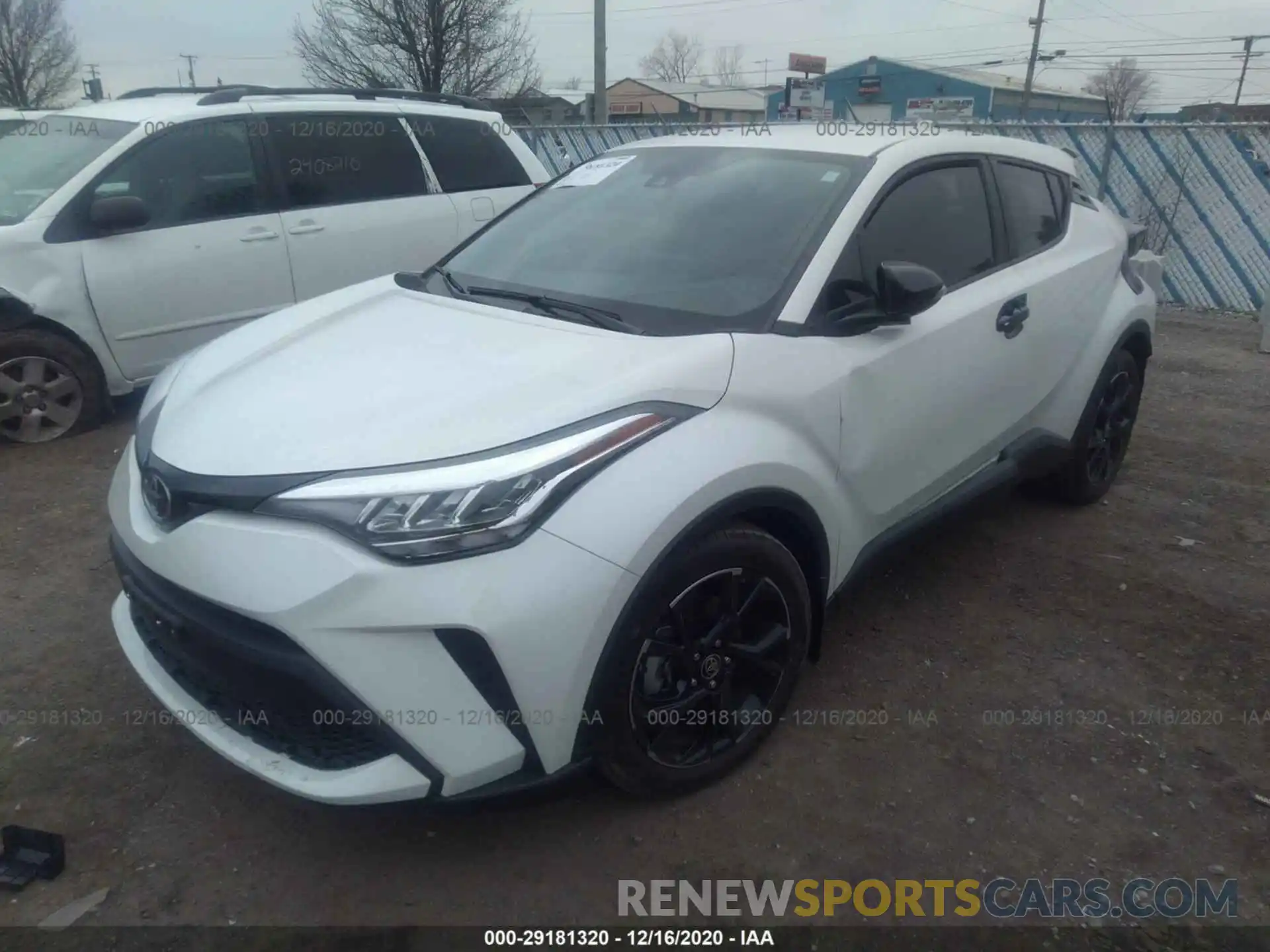 2 Photograph of a damaged car JTNKHMBX5L1080098 TOYOTA C-HR 2020