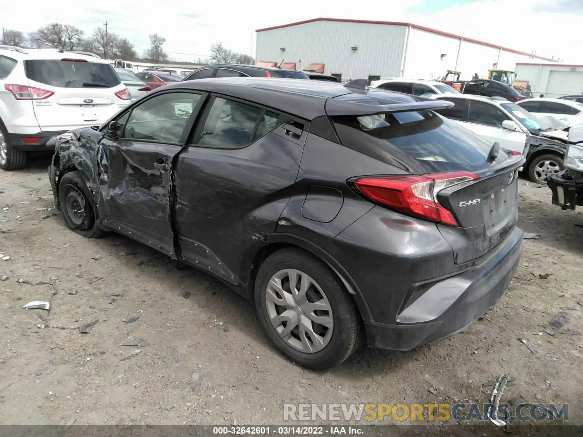 3 Photograph of a damaged car JTNKHMBX5L1080120 TOYOTA C-HR 2020