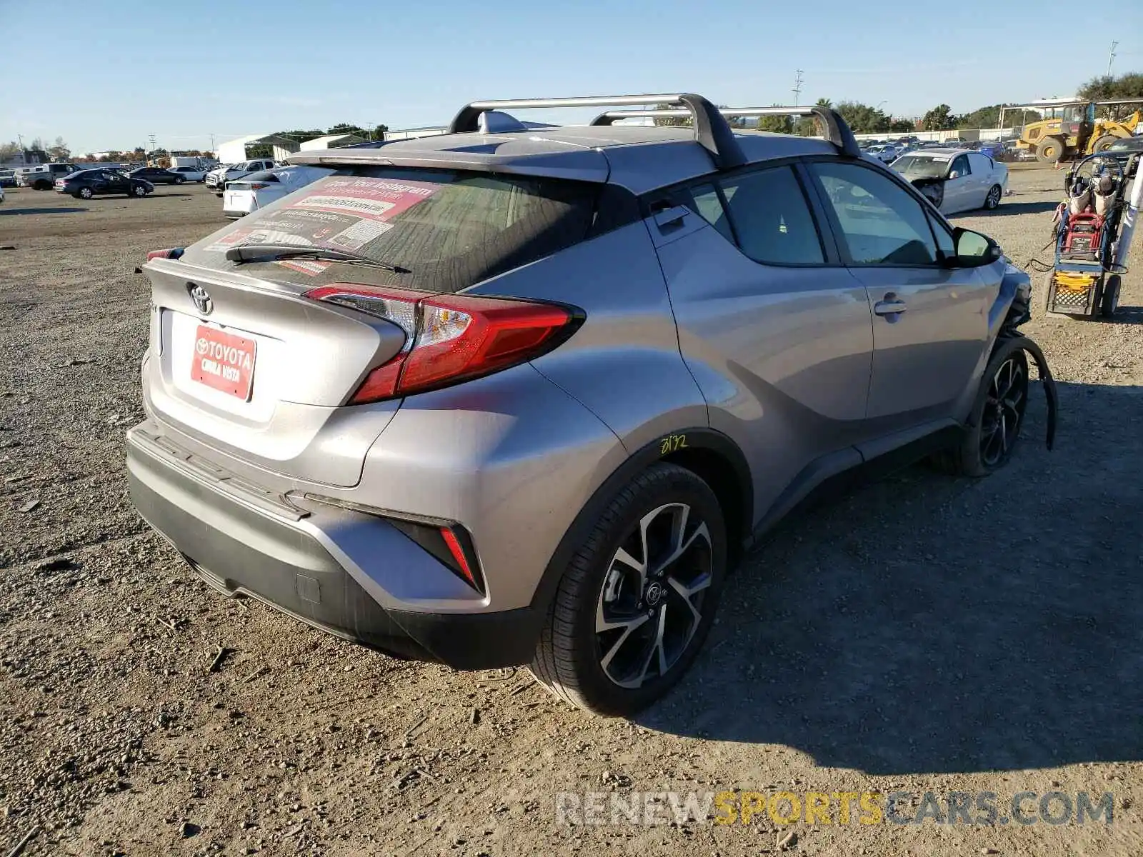 4 Photograph of a damaged car JTNKHMBX5L1081834 TOYOTA C-HR 2020