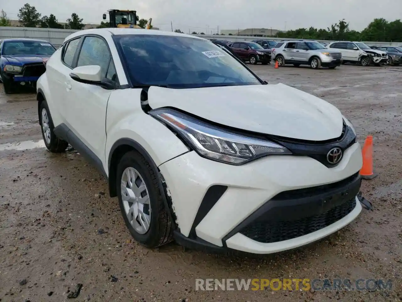 1 Photograph of a damaged car JTNKHMBX5L1083731 TOYOTA C-HR 2020