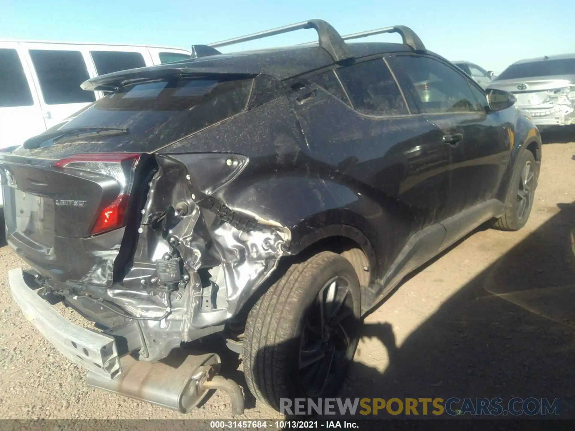 4 Photograph of a damaged car JTNKHMBX5L1085690 TOYOTA C-HR 2020