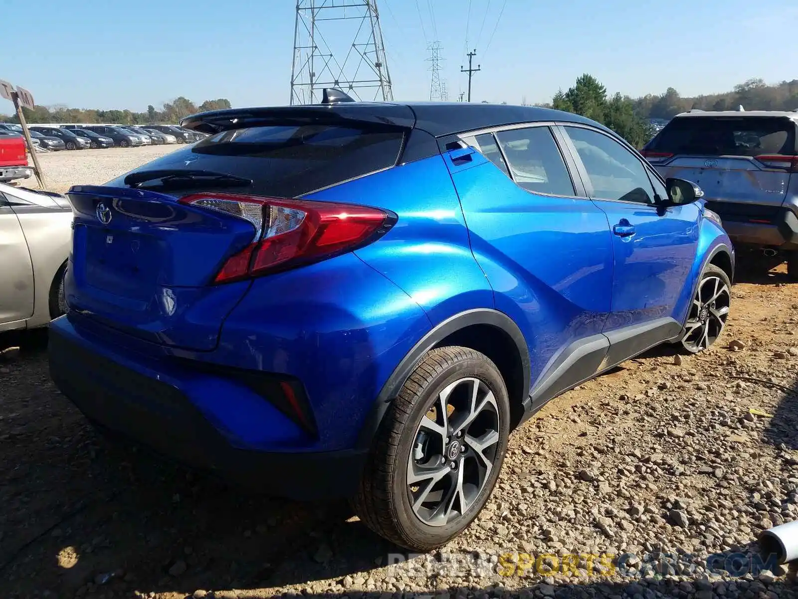 4 Photograph of a damaged car JTNKHMBX5L1088492 TOYOTA C-HR 2020