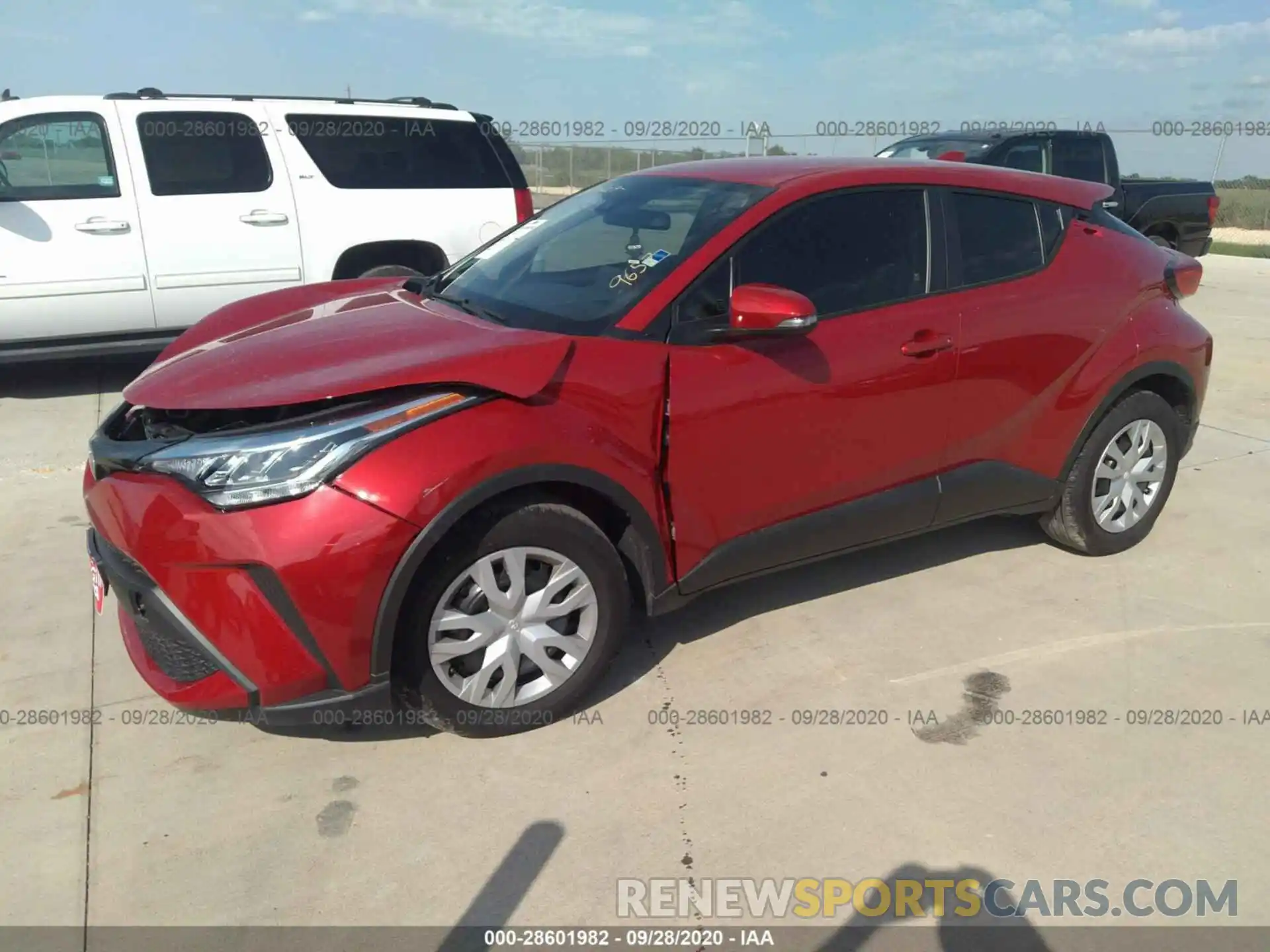 2 Photograph of a damaged car JTNKHMBX5L1089657 TOYOTA C-HR 2020