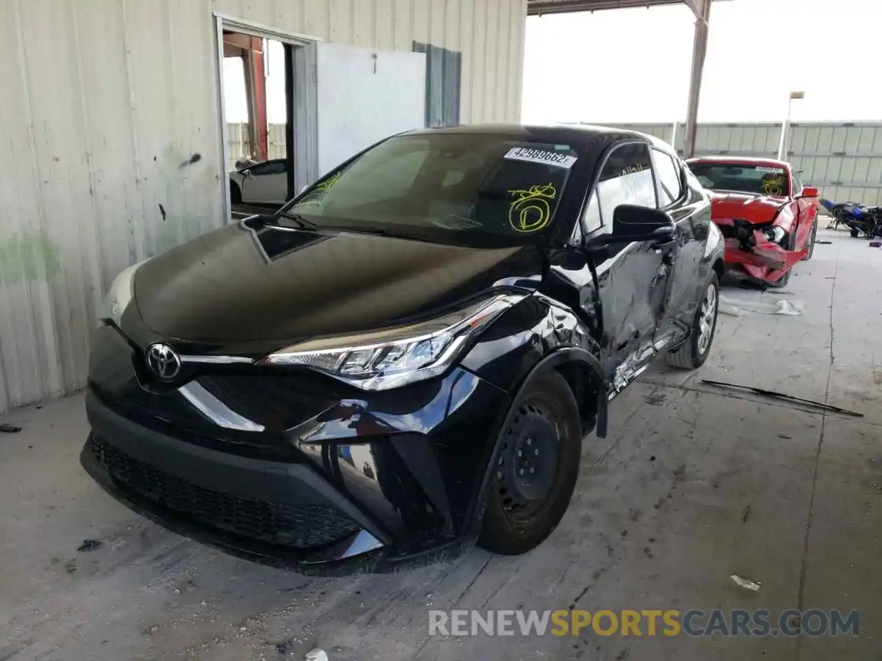 2 Photograph of a damaged car JTNKHMBX5L1089951 TOYOTA C-HR 2020