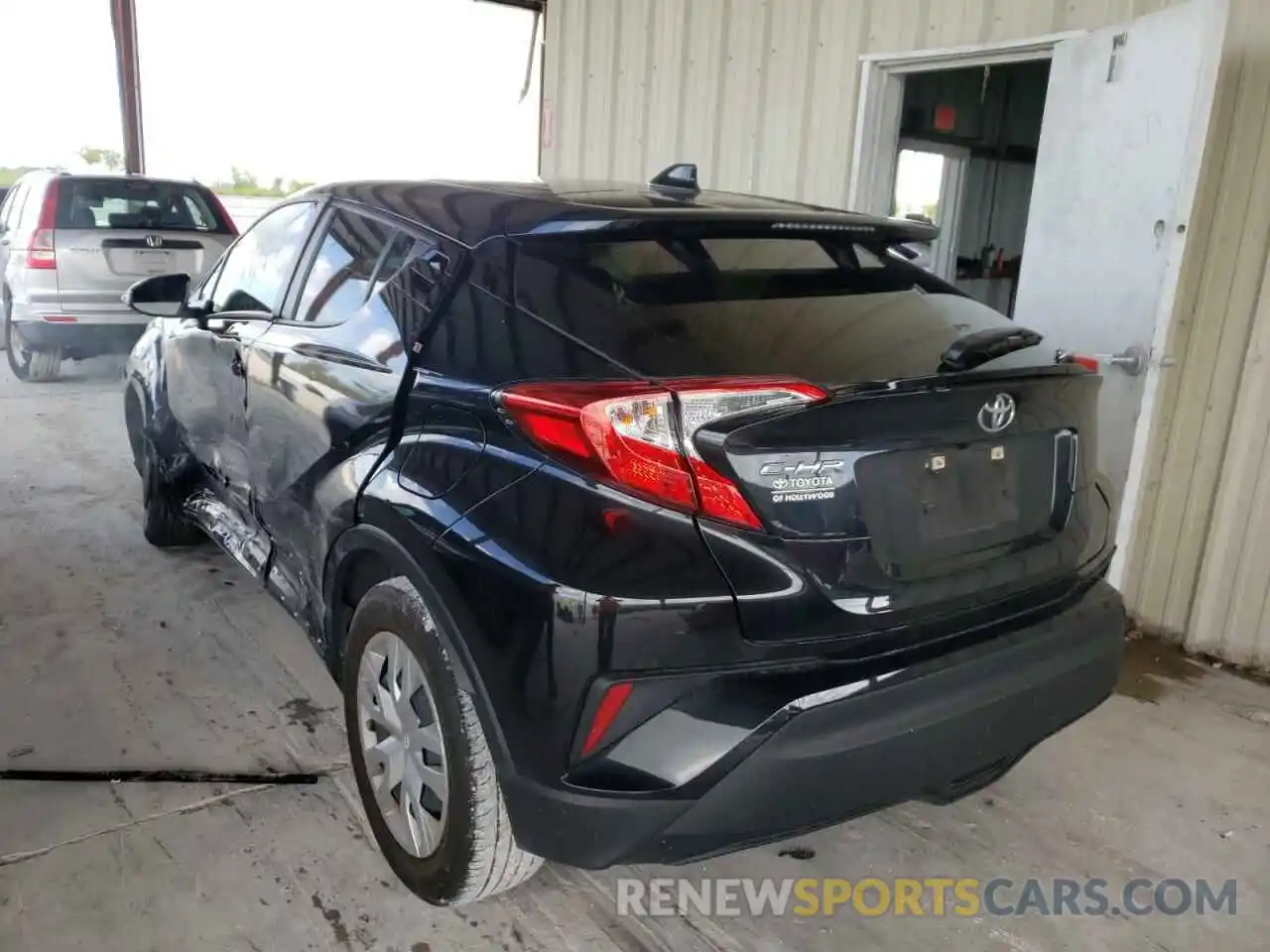 3 Photograph of a damaged car JTNKHMBX5L1089951 TOYOTA C-HR 2020