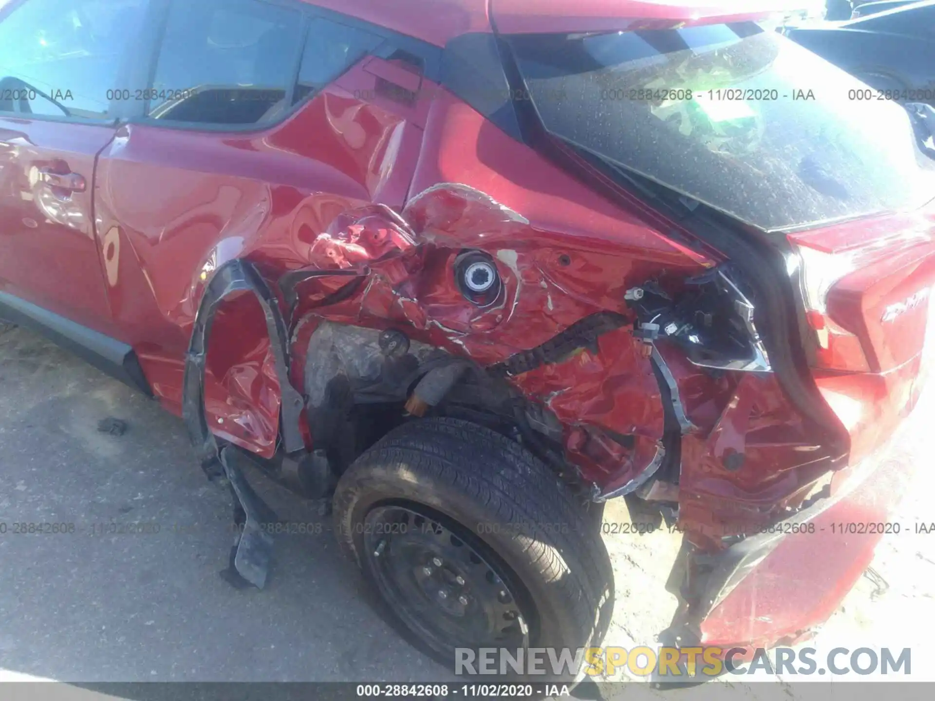 6 Photograph of a damaged car JTNKHMBX5L1092820 TOYOTA C-HR 2020