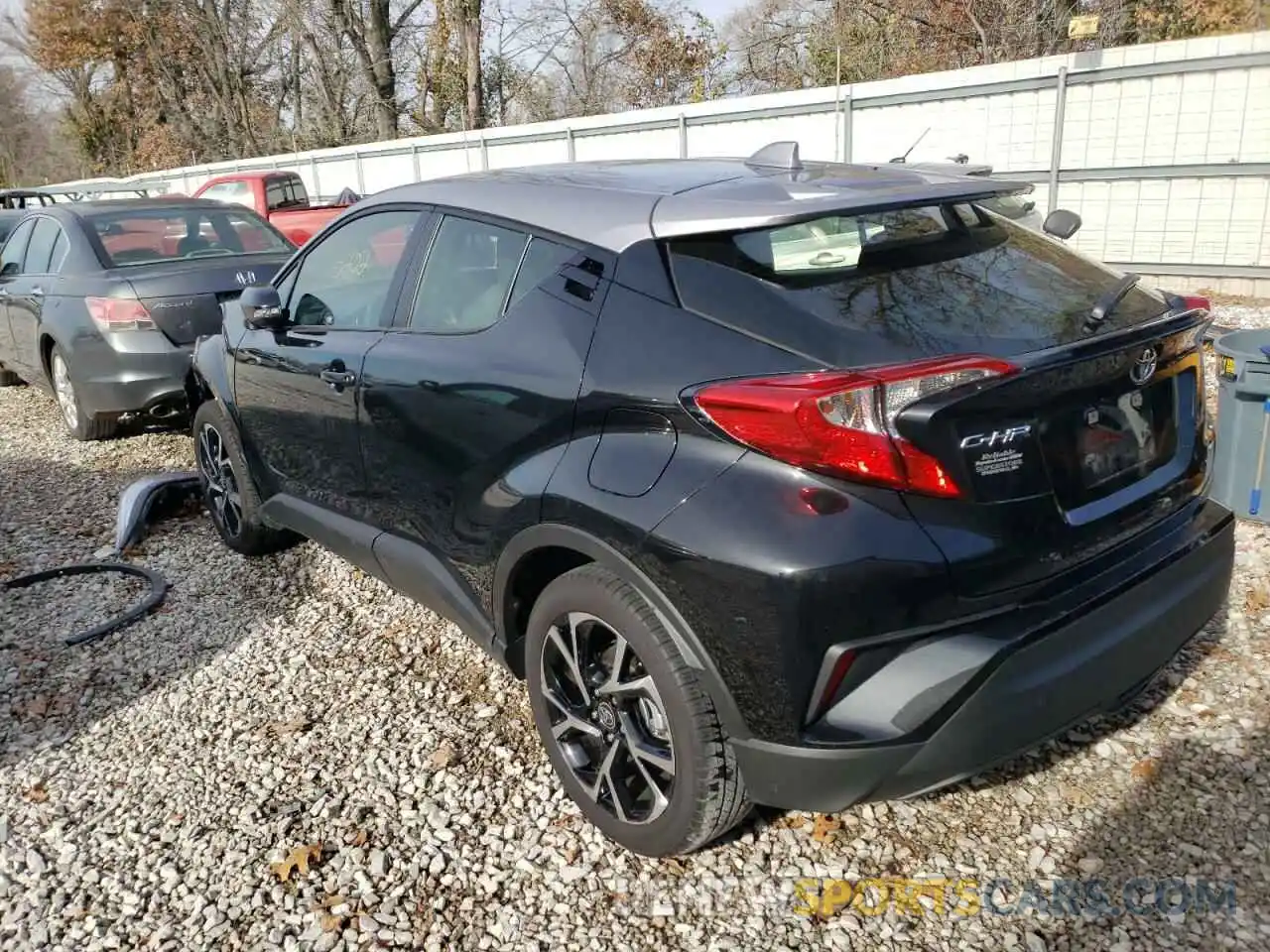 3 Photograph of a damaged car JTNKHMBX5L1093997 TOYOTA C-HR 2020