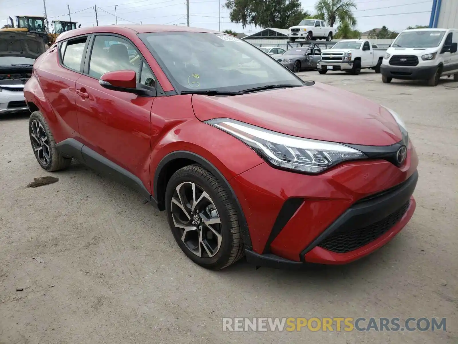 1 Photograph of a damaged car JTNKHMBX5L1094180 TOYOTA C-HR 2020