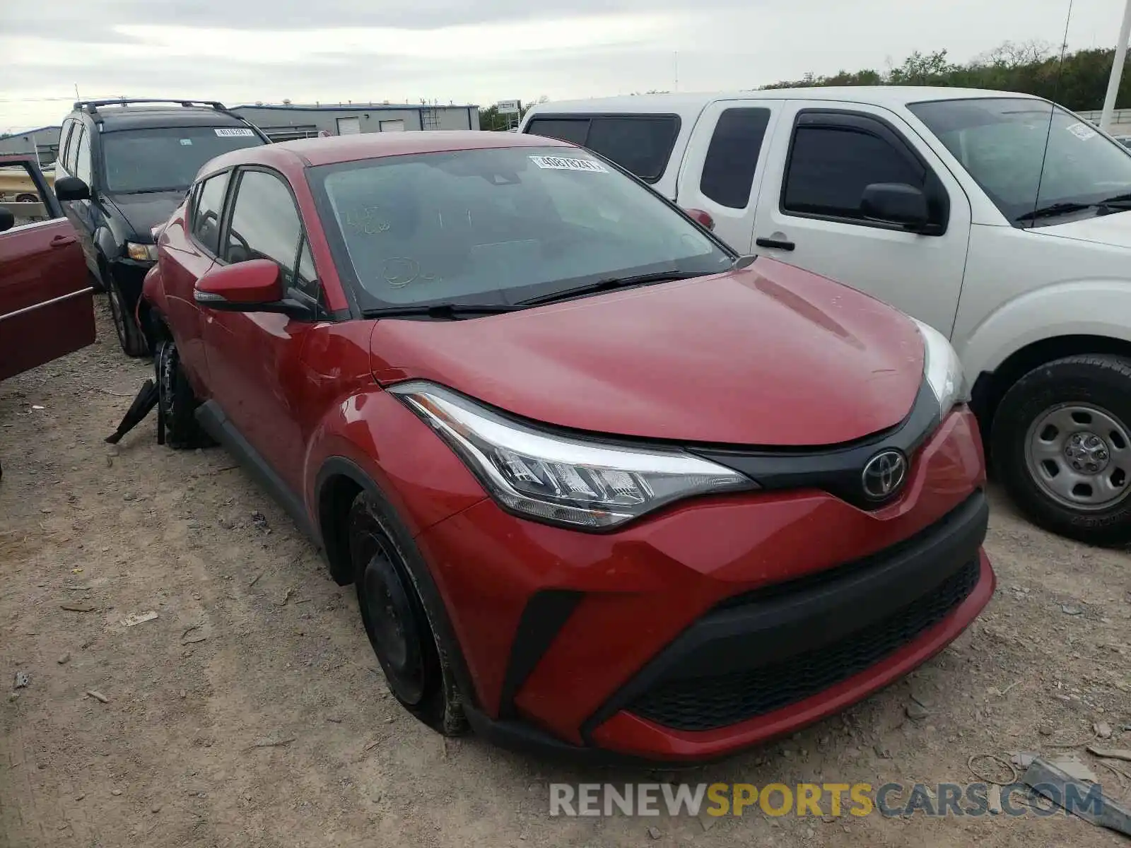 1 Photograph of a damaged car JTNKHMBX5L1094342 TOYOTA C-HR 2020