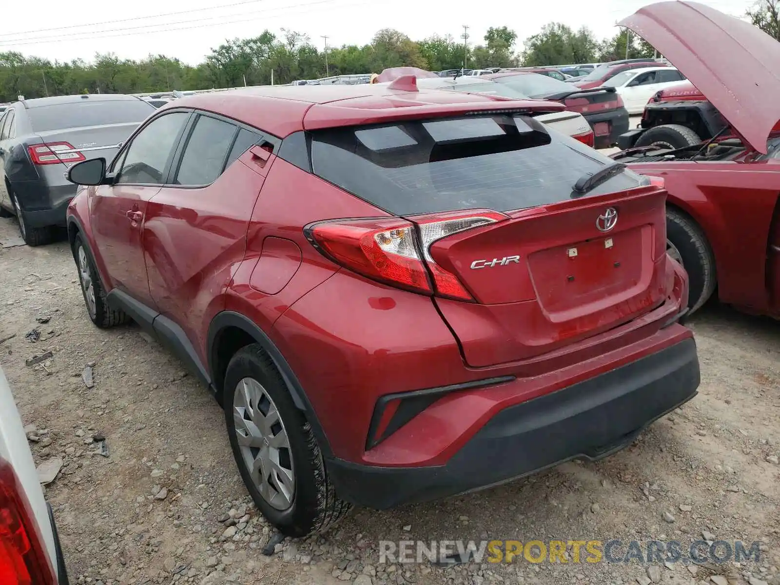 3 Photograph of a damaged car JTNKHMBX5L1094342 TOYOTA C-HR 2020