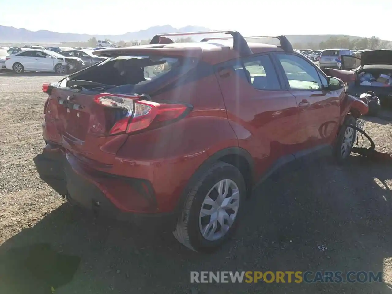 4 Photograph of a damaged car JTNKHMBX6L1063651 TOYOTA C-HR 2020