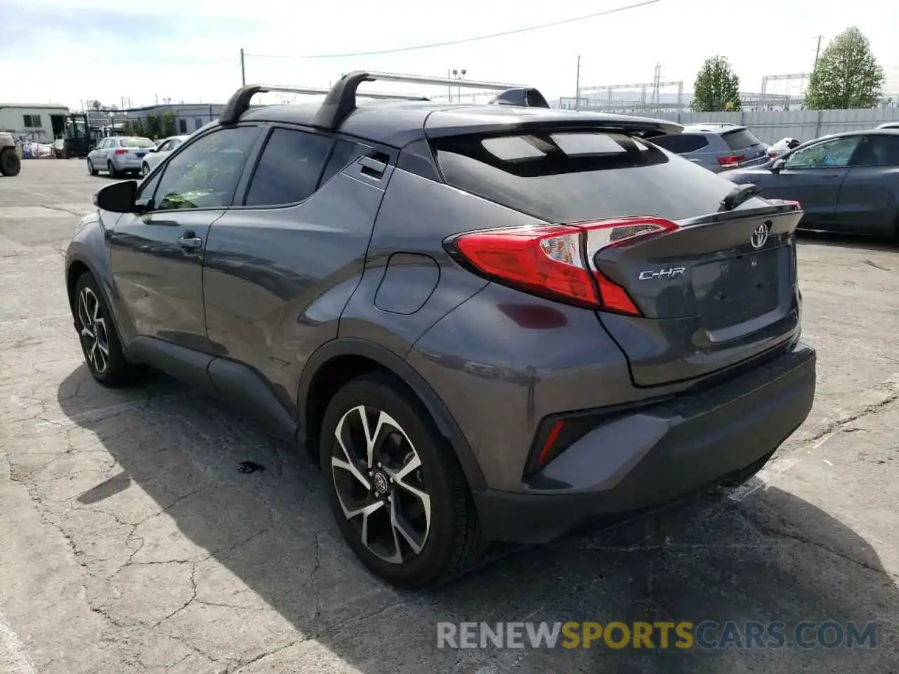 3 Photograph of a damaged car JTNKHMBX6L1066792 TOYOTA C-HR 2020