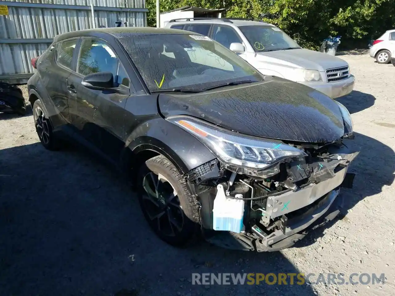 1 Photograph of a damaged car JTNKHMBX6L1070101 TOYOTA C-HR 2020