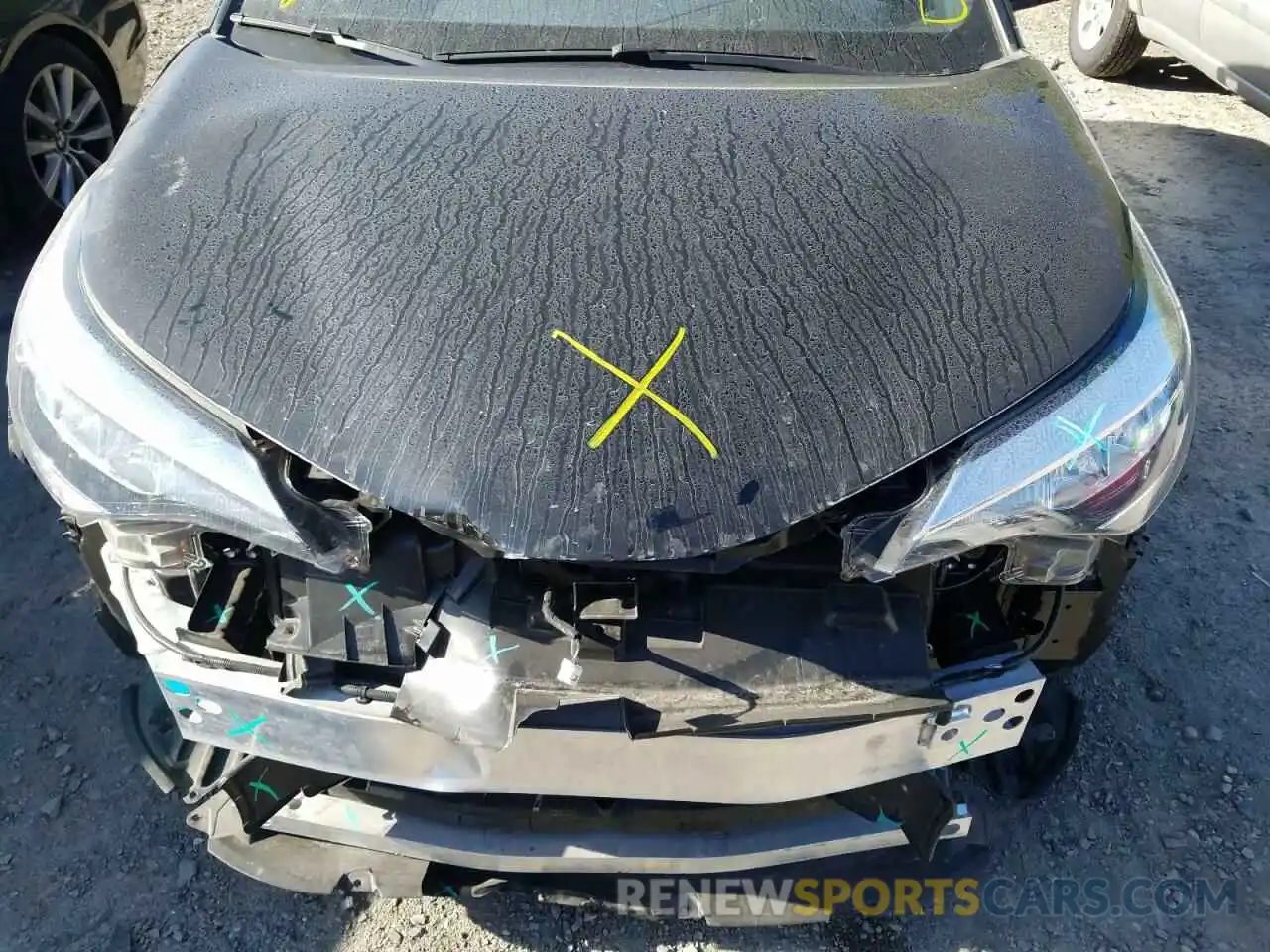 7 Photograph of a damaged car JTNKHMBX6L1070101 TOYOTA C-HR 2020