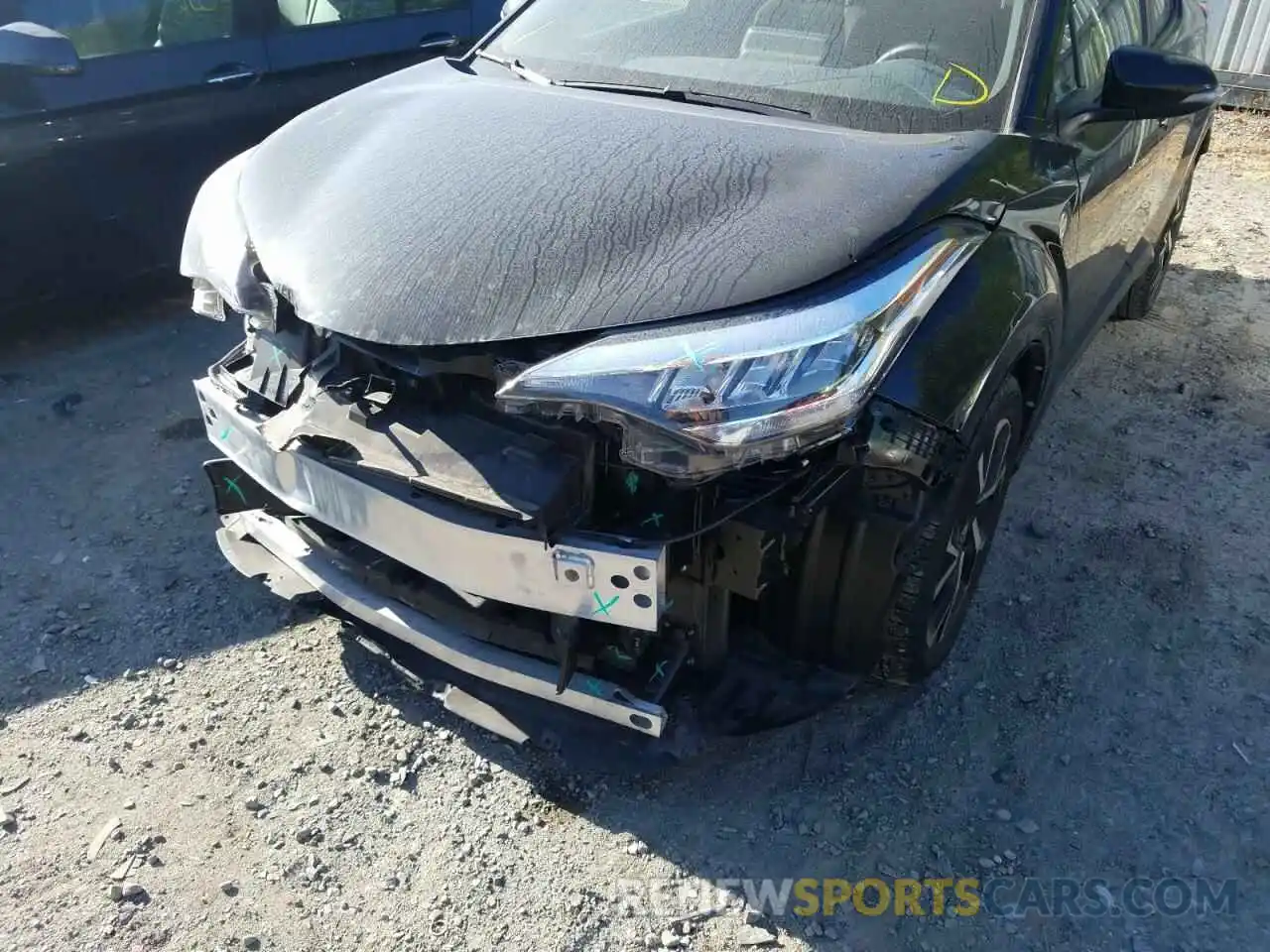 9 Photograph of a damaged car JTNKHMBX6L1070101 TOYOTA C-HR 2020