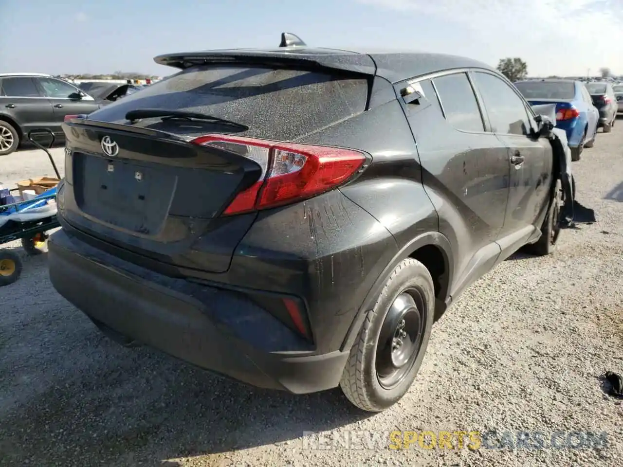 4 Photograph of a damaged car JTNKHMBX6L1070275 TOYOTA C-HR 2020