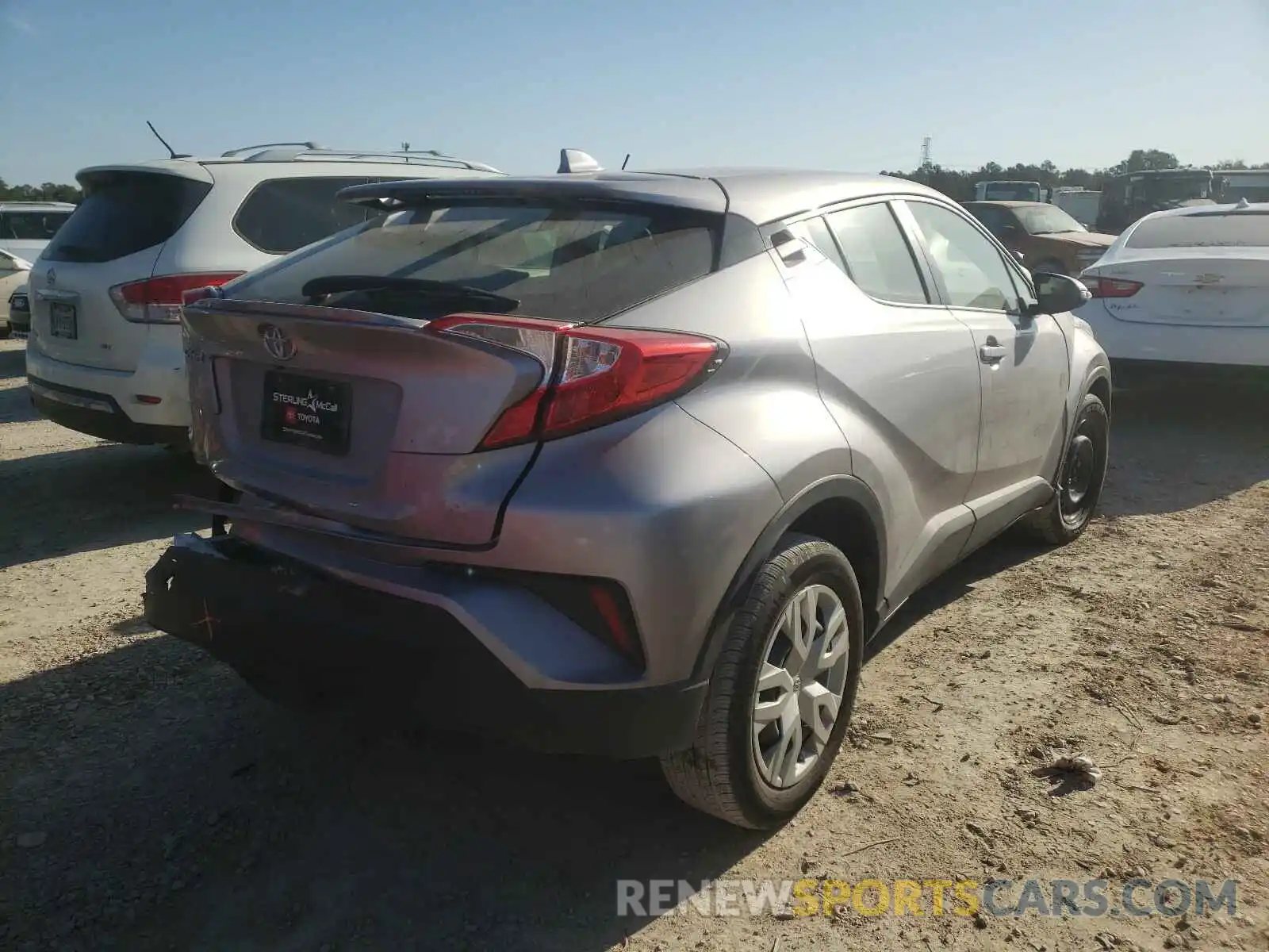 4 Photograph of a damaged car JTNKHMBX6L1075332 TOYOTA C-HR 2020