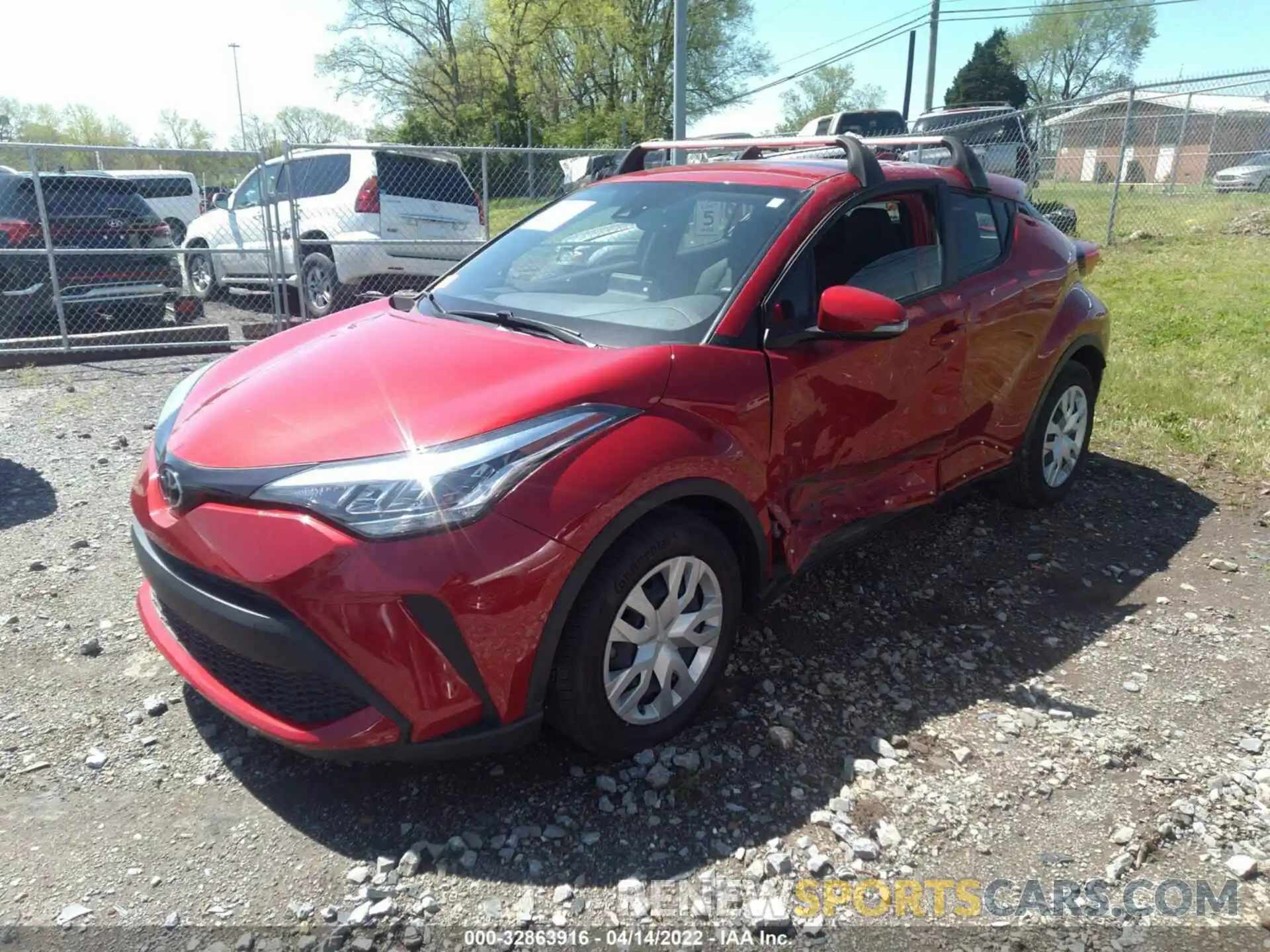 2 Photograph of a damaged car JTNKHMBX6L1075511 TOYOTA C-HR 2020