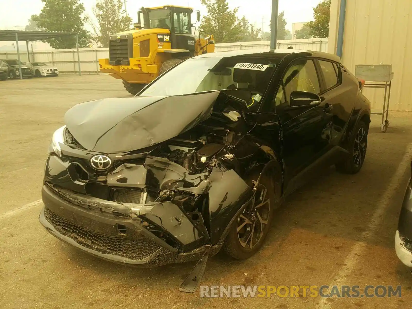 2 Photograph of a damaged car JTNKHMBX6L1076495 TOYOTA C-HR 2020