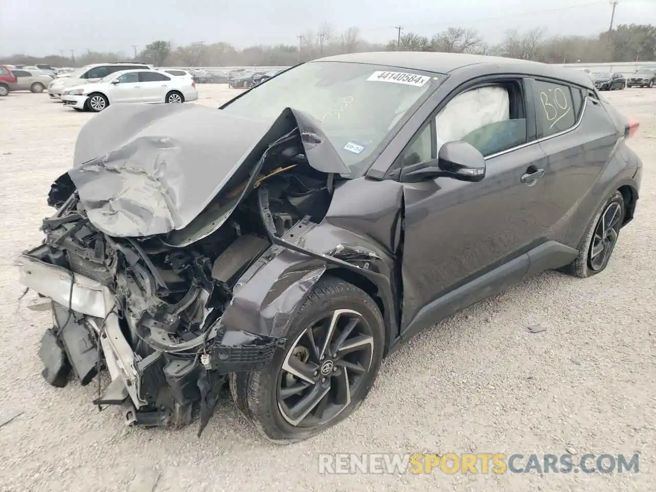 1 Photograph of a damaged car JTNKHMBX6L1076805 TOYOTA C-HR 2020